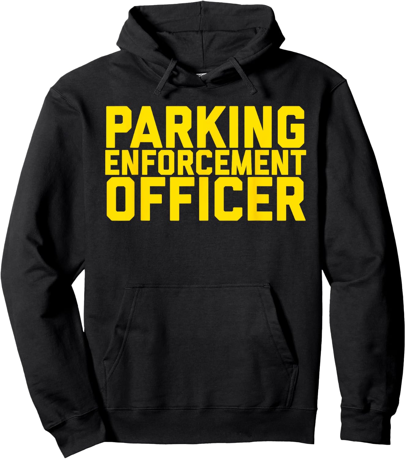 Parking Enforcement Officer Police Uniform PEO Meter Maid Hoodie - Hoodie | Black
