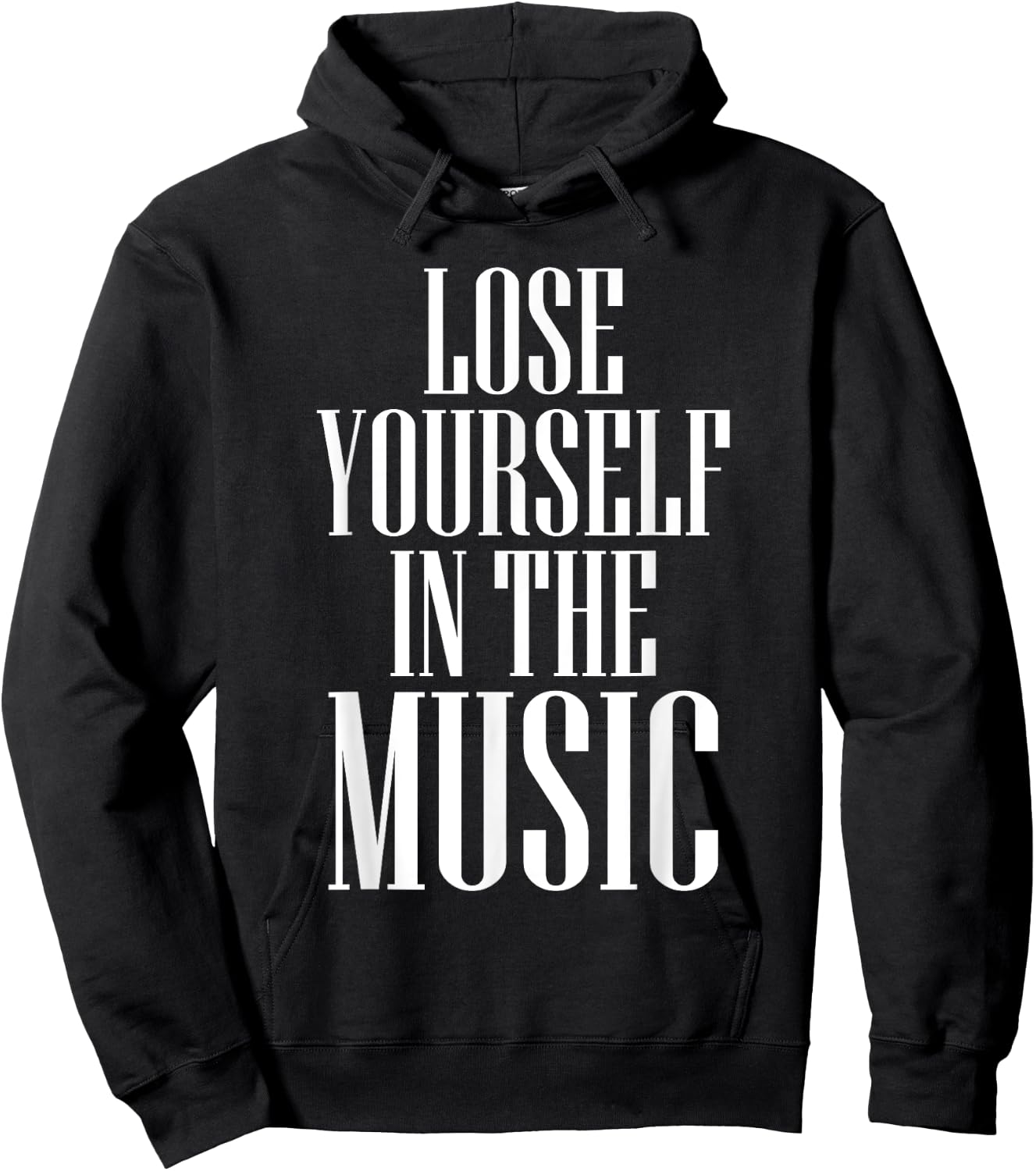 Lose Yourself in the Music Passionate Hoodie - Hoodie | Black