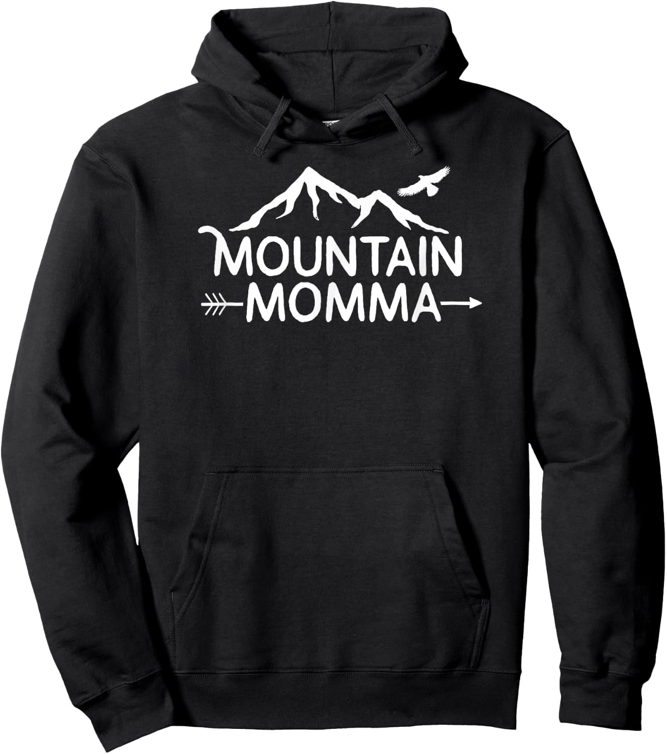 Mountain Momma for Outdoors Ladies & Women Hoodie - Hoodie | Black