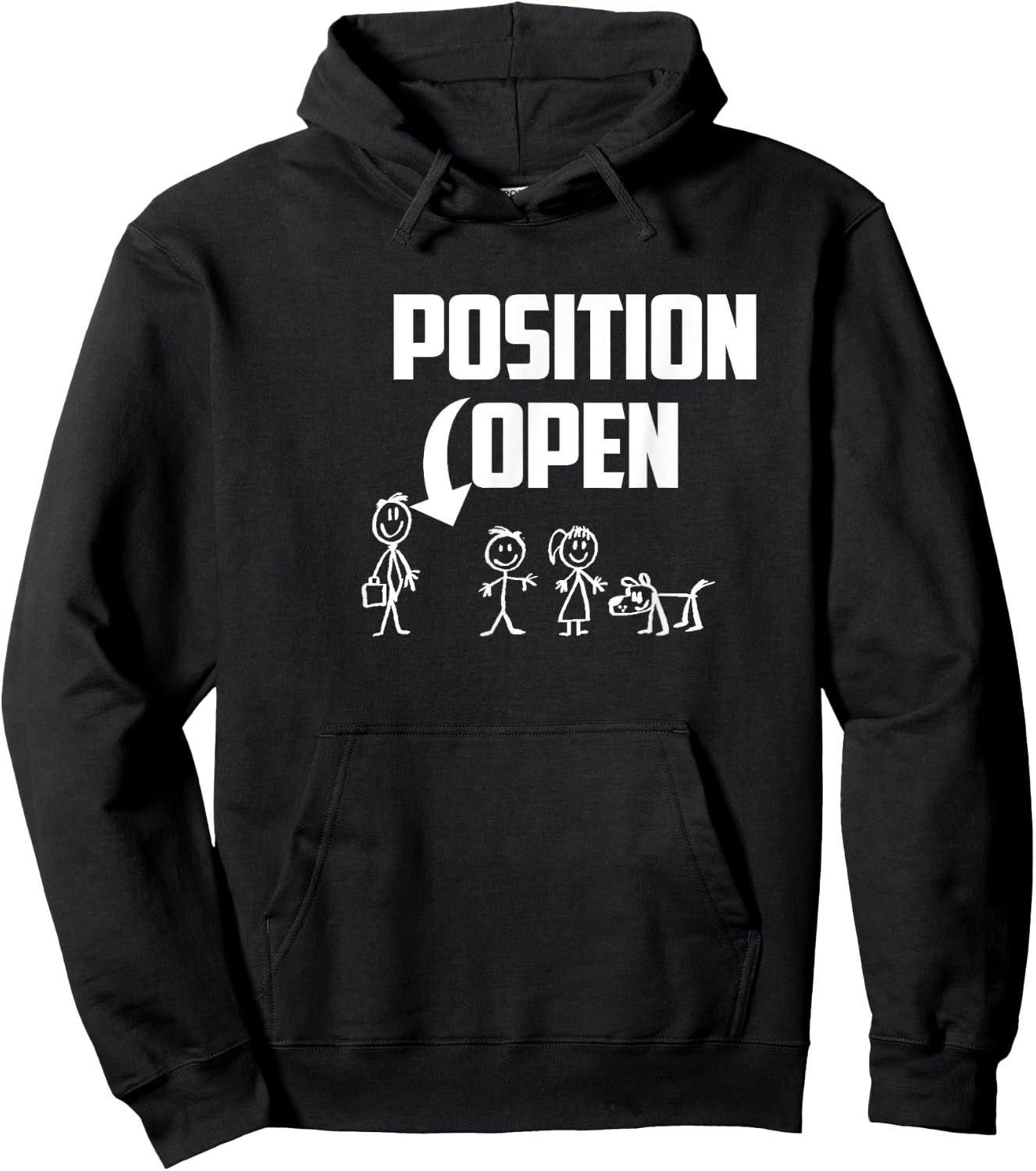 Single Dad , Single Parent, Divorced Dad Hoodie - Hoodie | Black