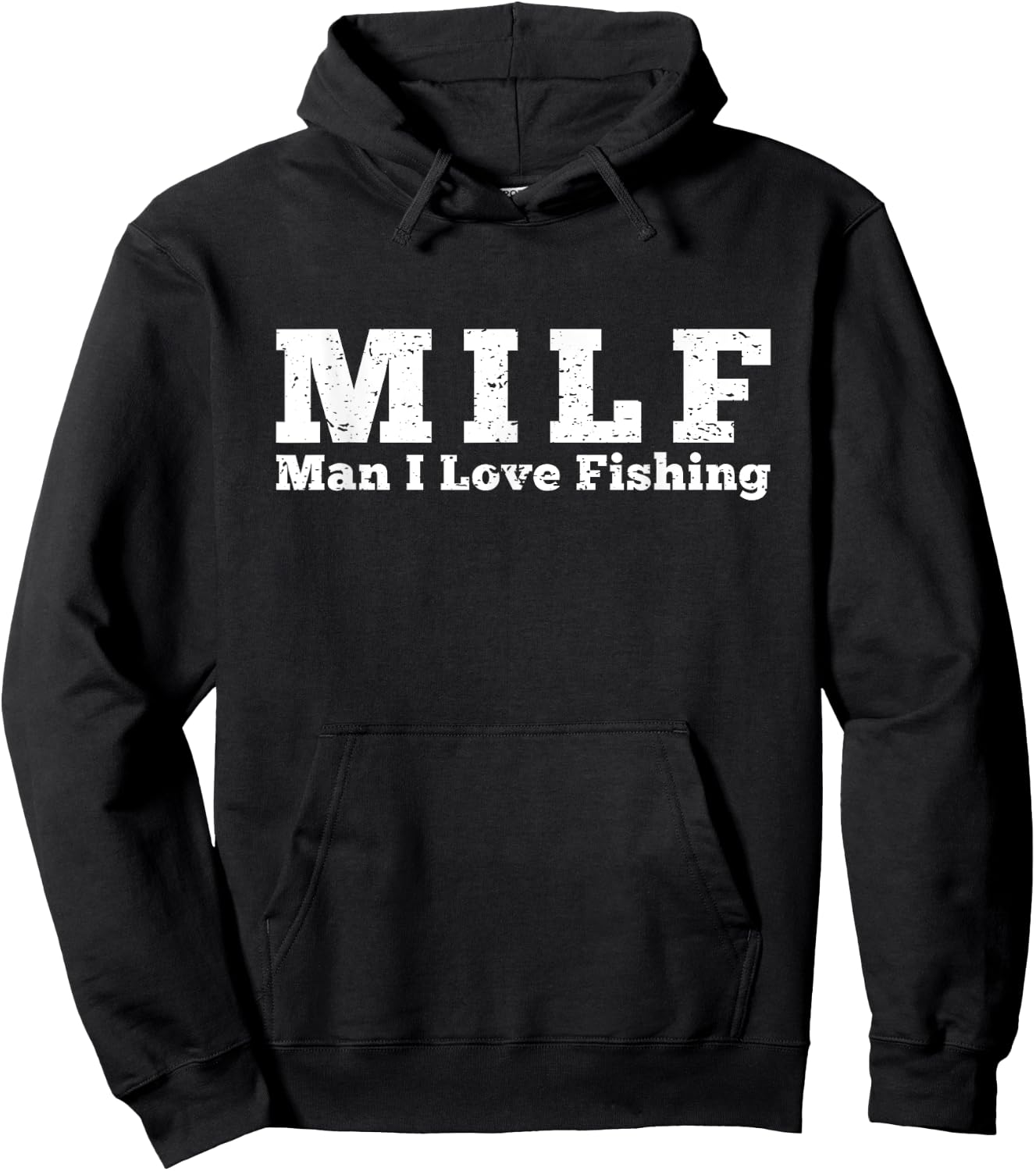 MILF Man I Love Fishing Hoodie - Hoodie | Black