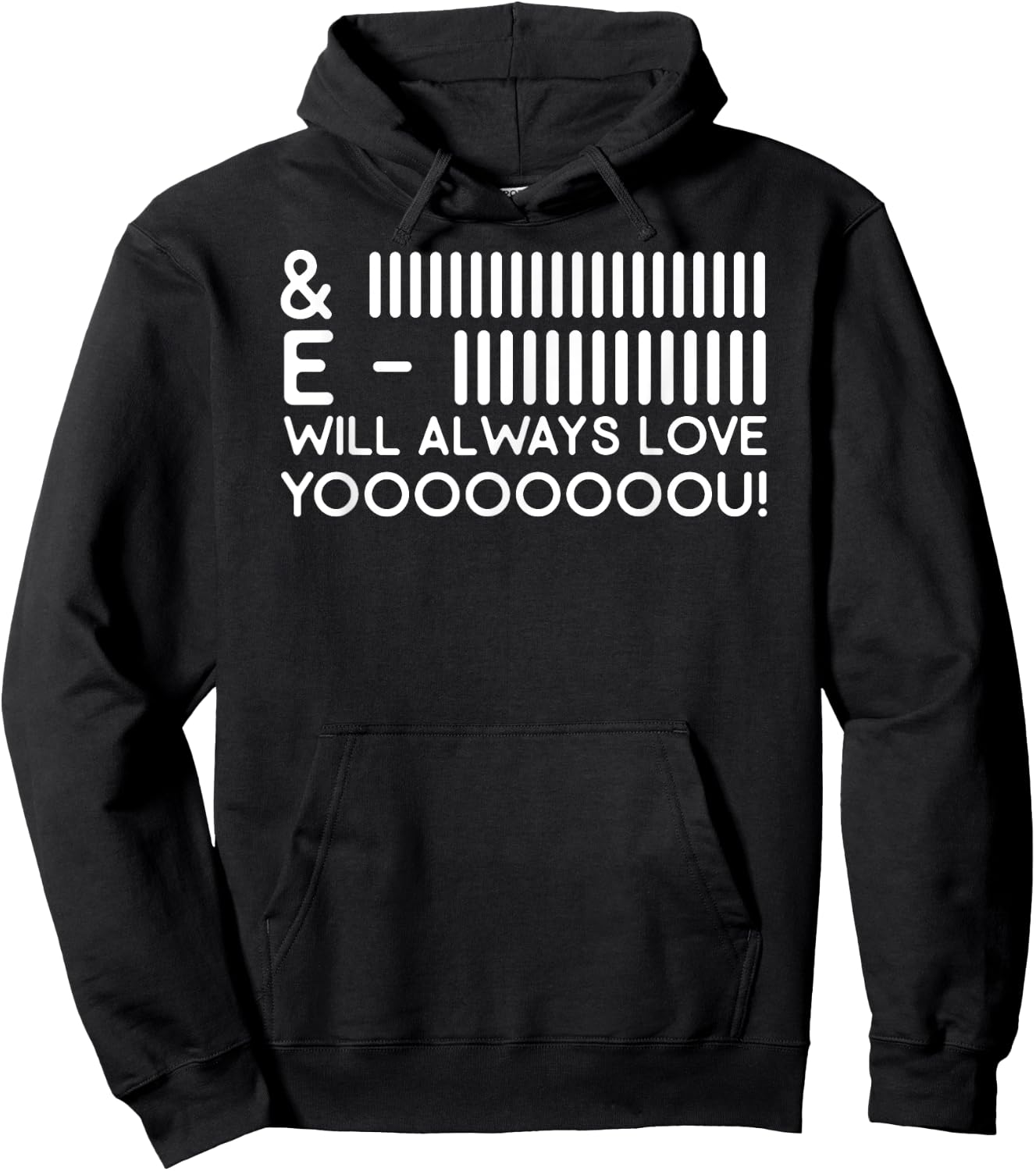 Funny Movie Lyrics I Will Always Love You Houston Song Lyric Hoodie - Hoodie | Black