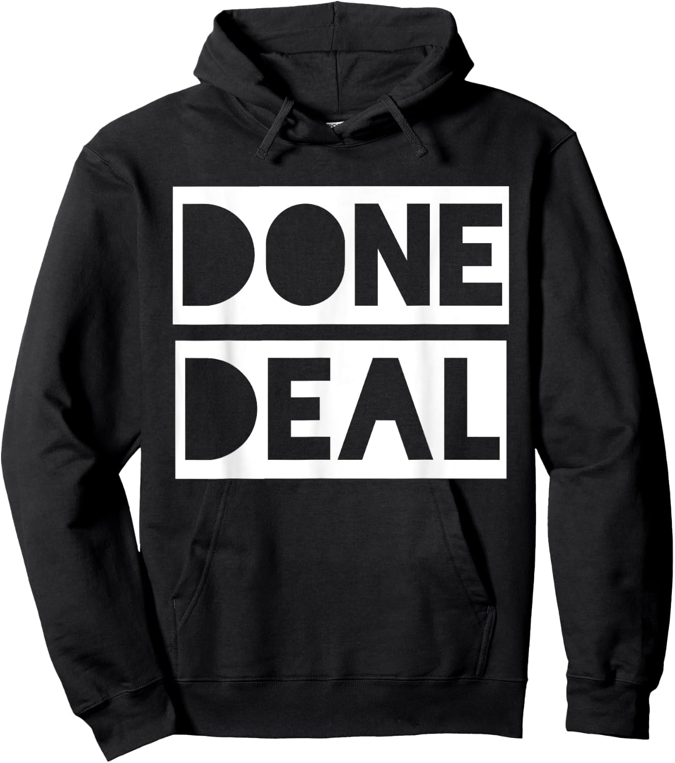 Done Deal Gift Rich Negotiator Hoodie - Hoodie | Black