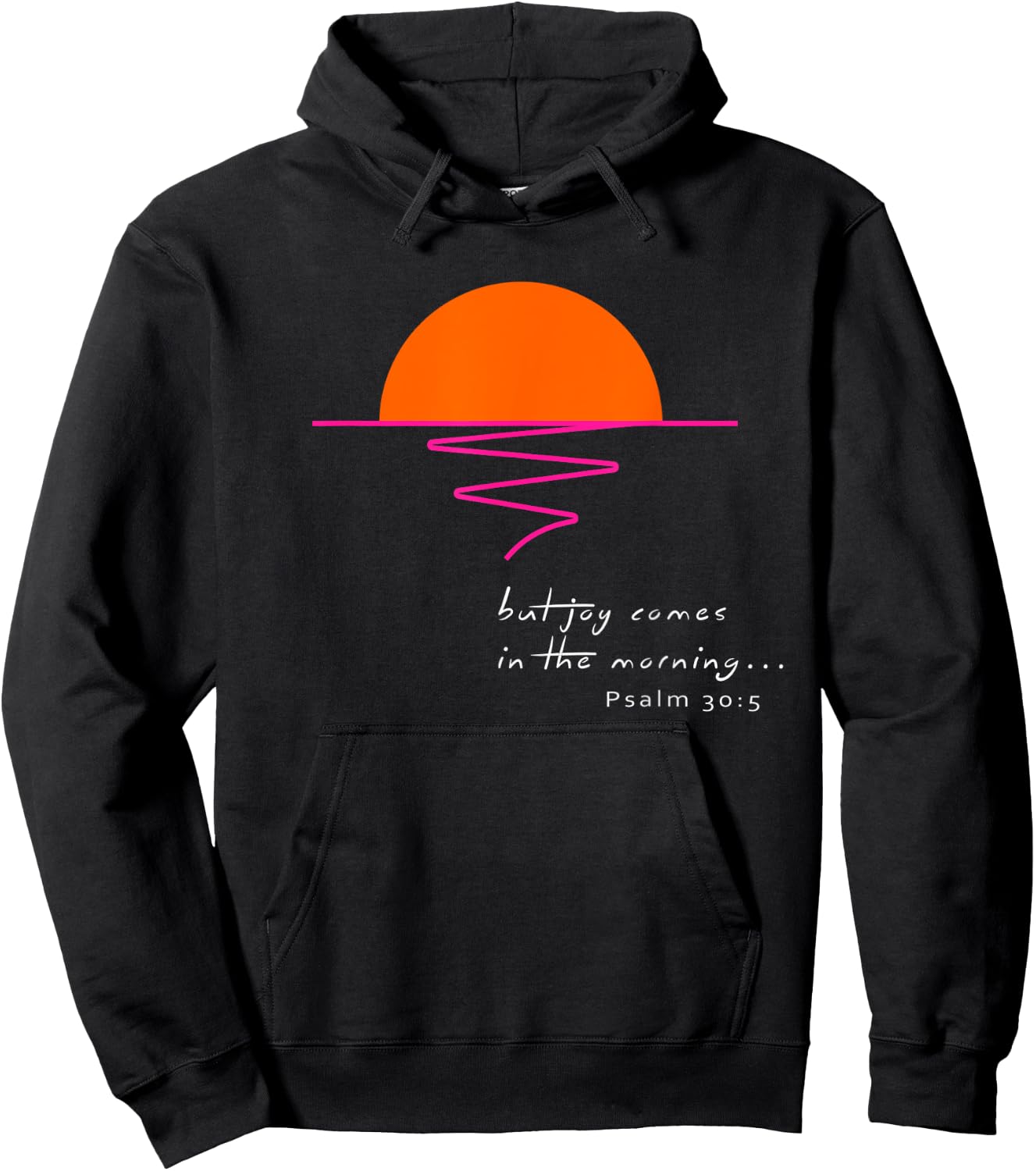 Joy in the Morning Hoodie - Hoodie | Black
