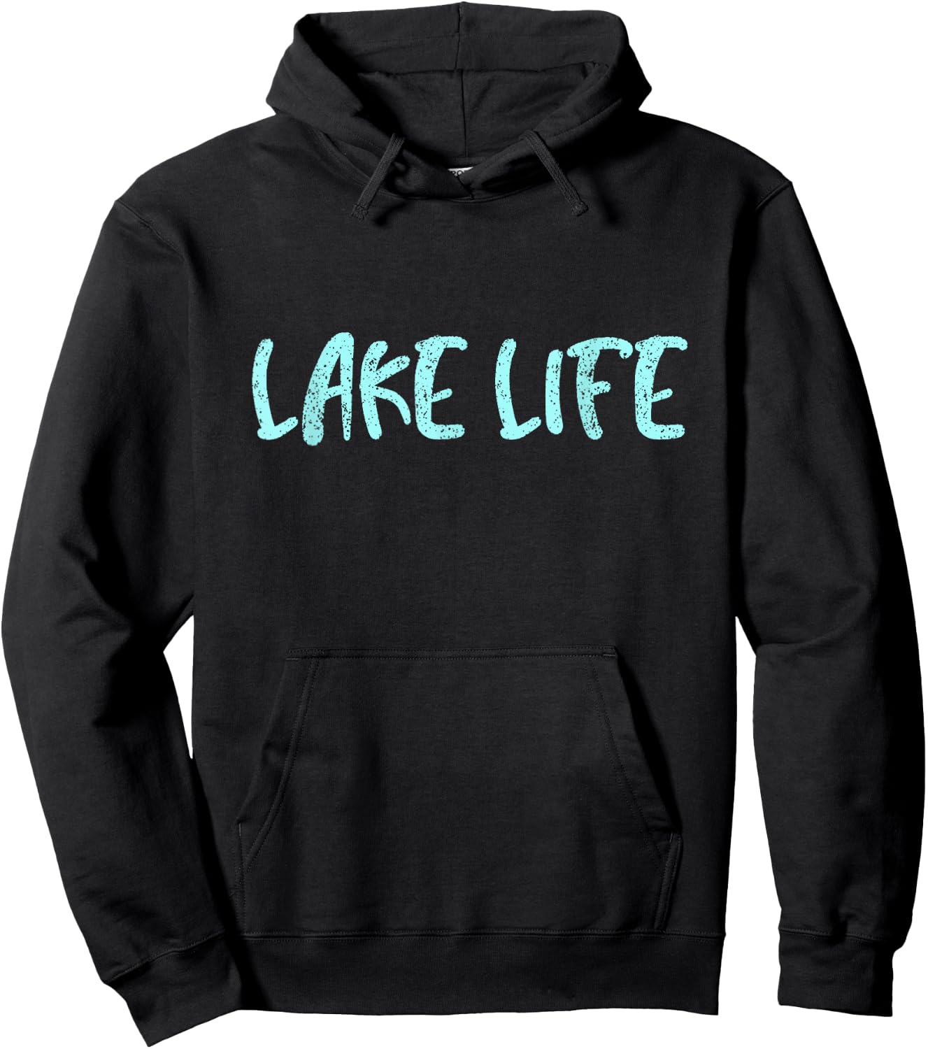 Lake Life Shirt, Lake Shirt, / Graphic Hoodie - Hoodie | Black