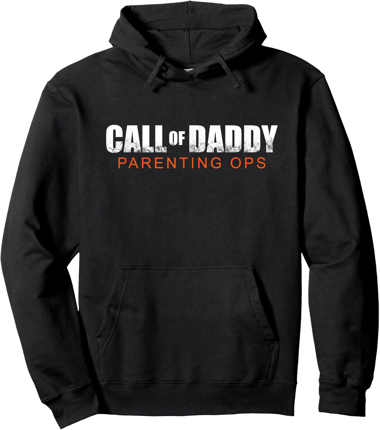 Gamer Dad Call of Daddy | Call Of Dad Parenting Ops Hoodie - Hoodie | Black