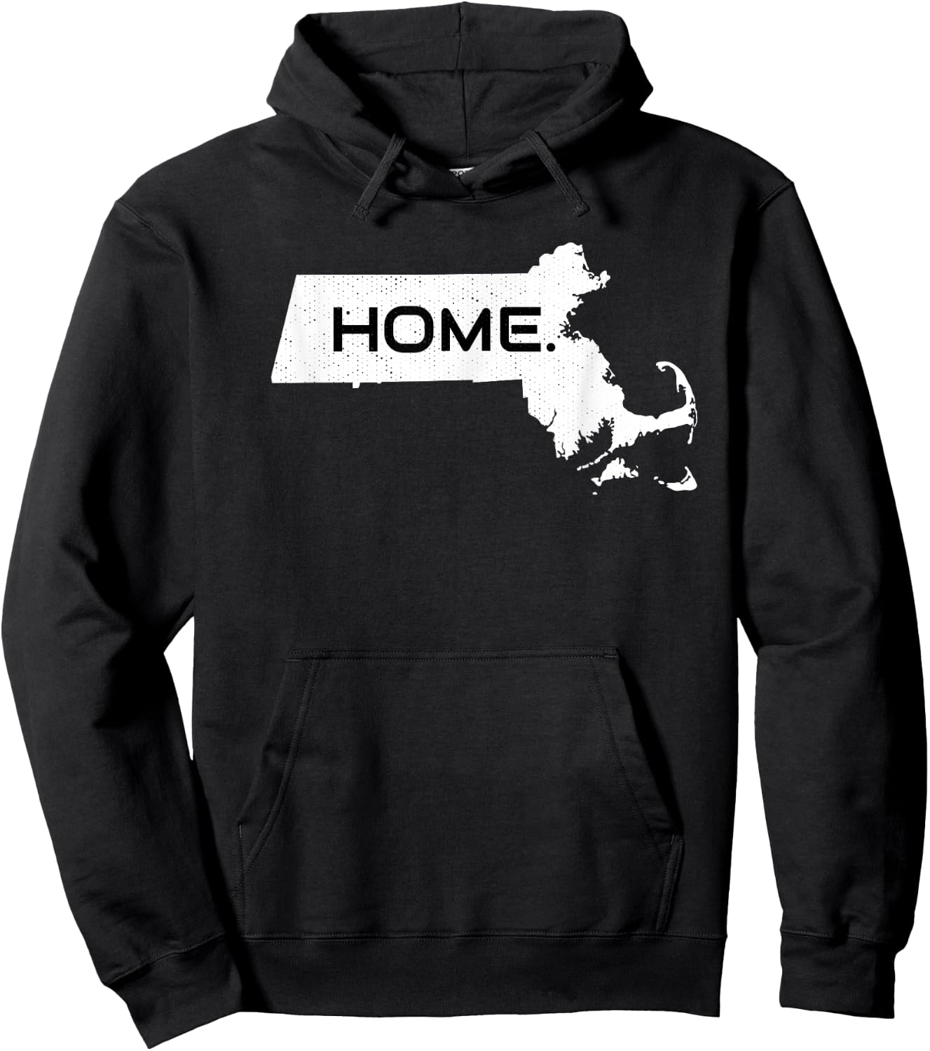Home Massachusetts Hoodie - Hoodie | Black