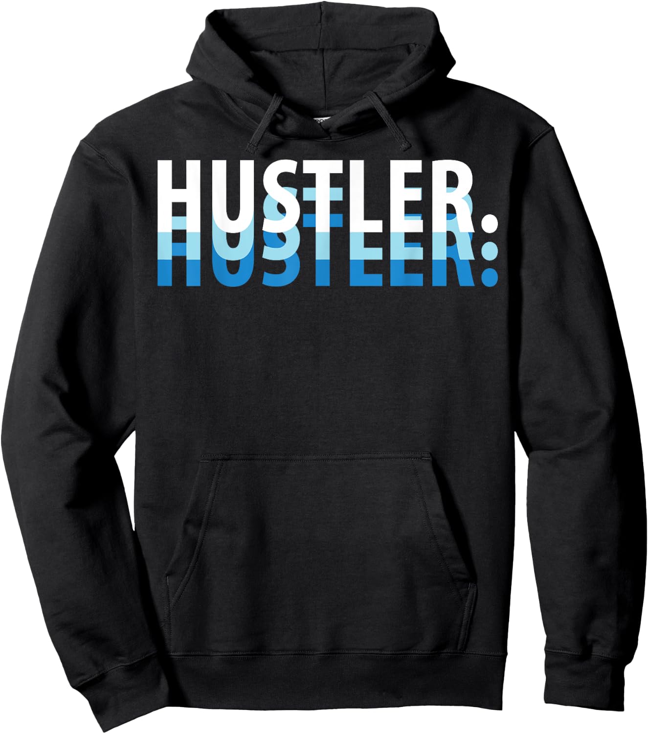 I'm A Hustler Co. Hustle Gang, Hustle Hard, Hustler Urban Wear Hoodie - Hoodie | Black
