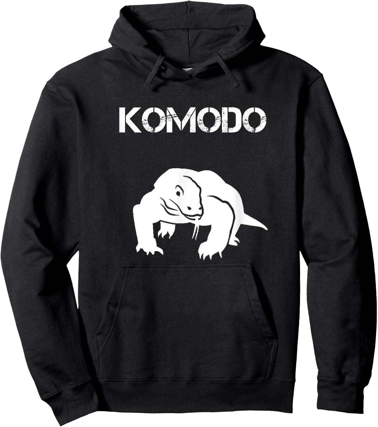 Cute Komodo dragon shirt Hoodie - Hoodie | Black