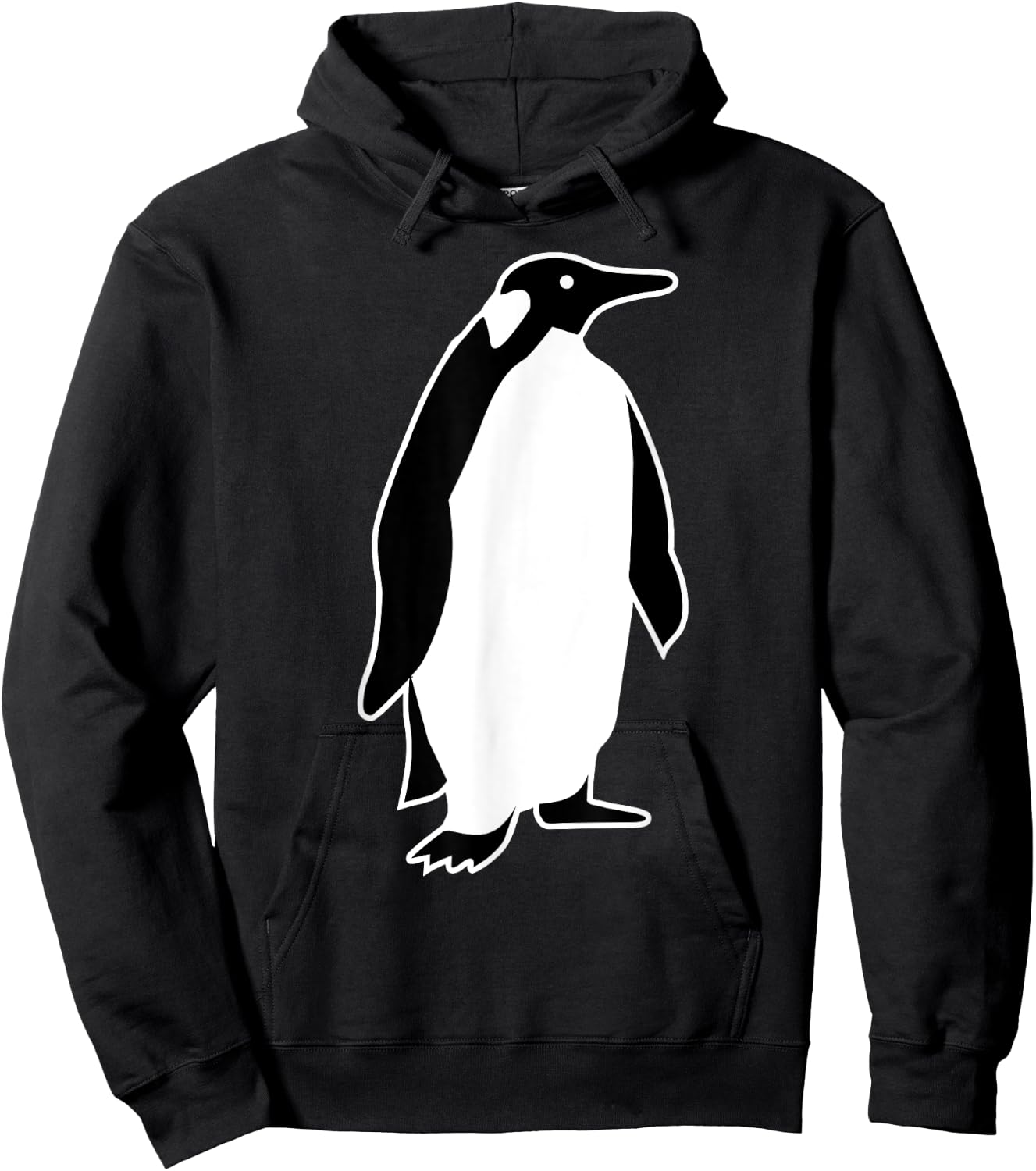Penguin Hoodie - Hoodie | Black