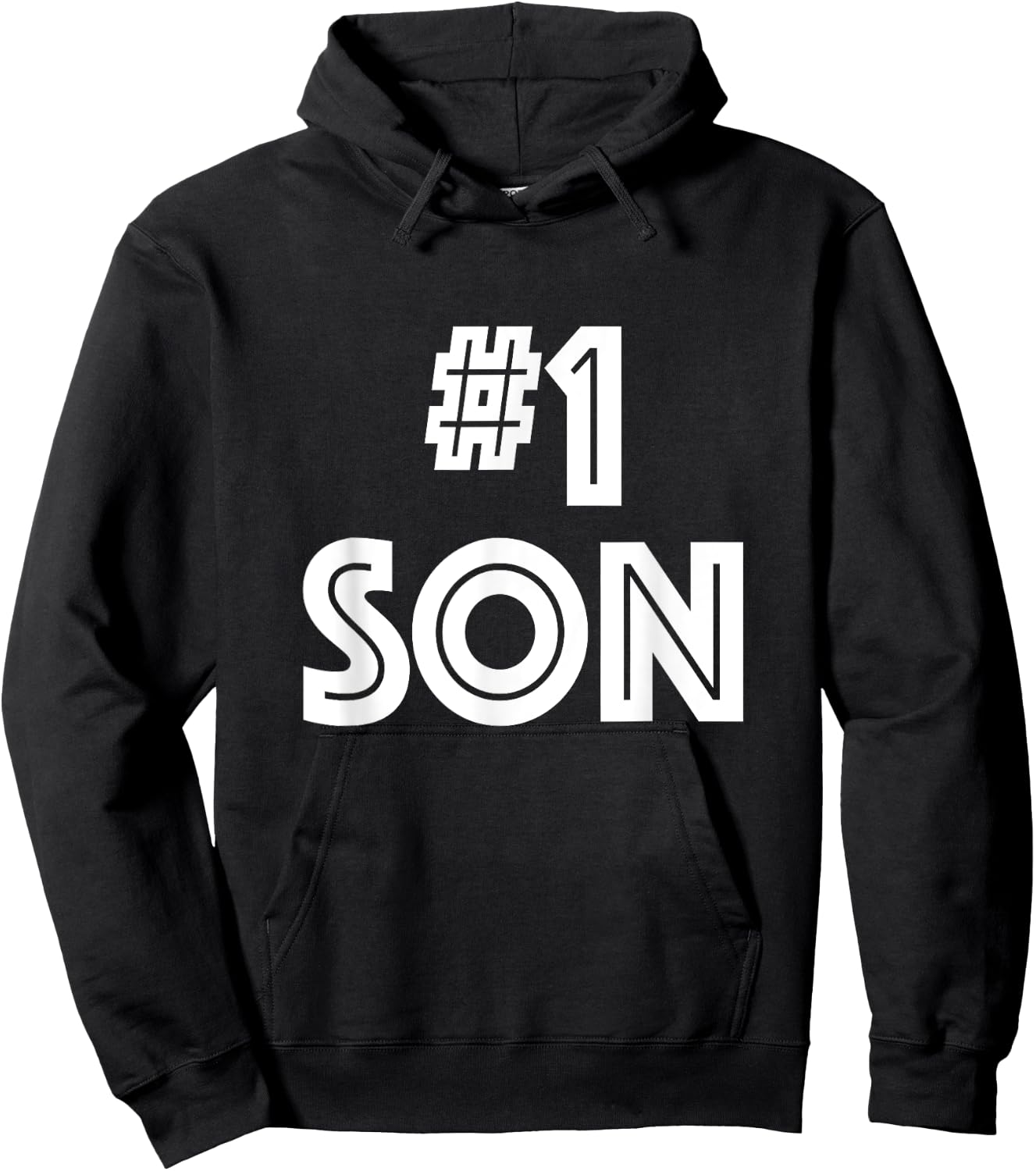 #1 Son Family No1 Number 1 SON Gift Hoodie - Hoodie | Black