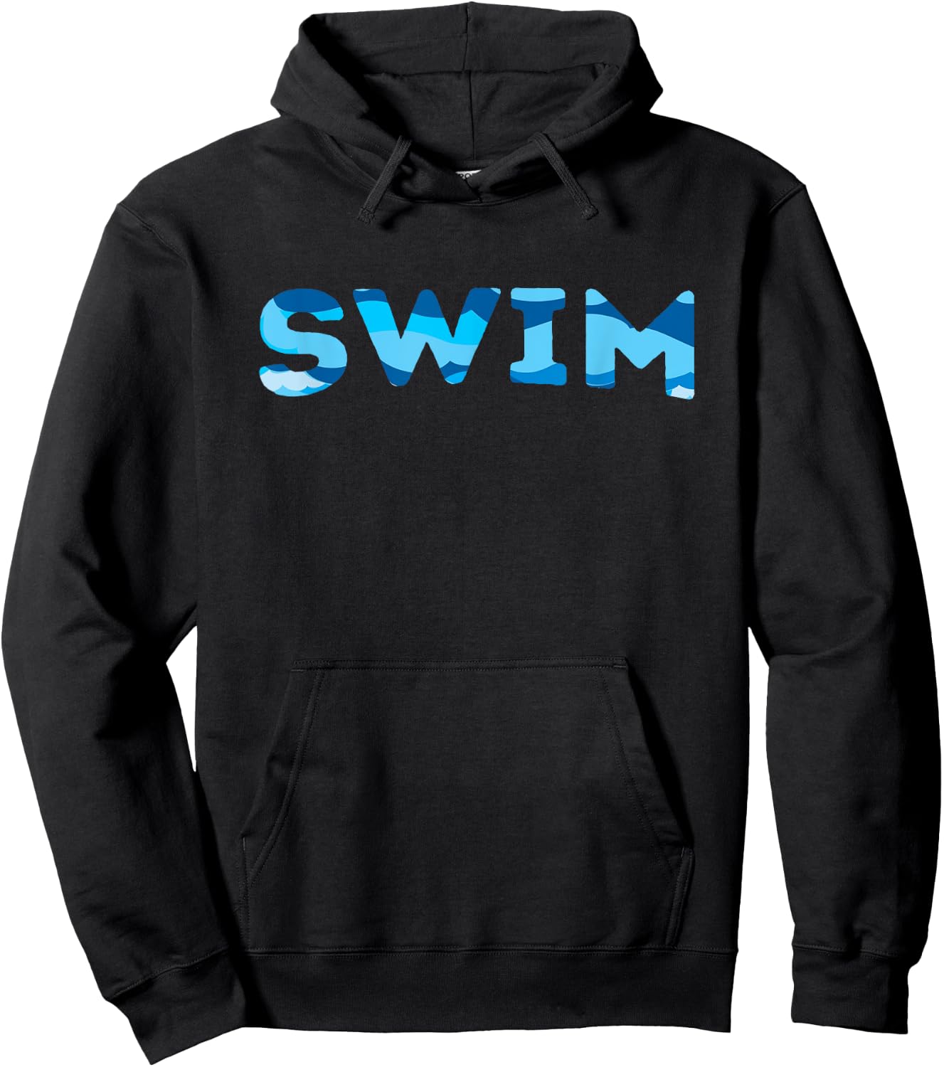 Swim Cool Water Sport Swimmer Swimming Humor Sayings Novelty Hoodie - Hoodie | Black
