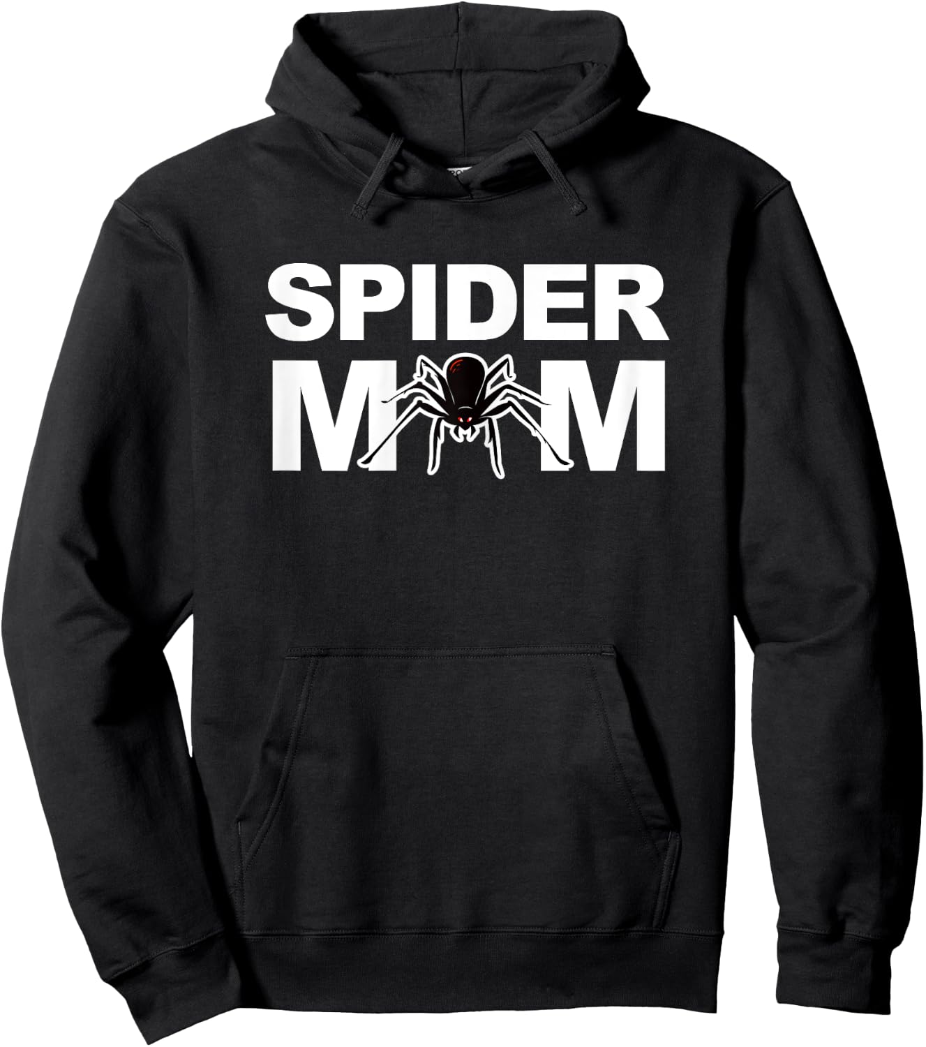Funny Spider Mom Insect Hoodie - Hoodie | Black