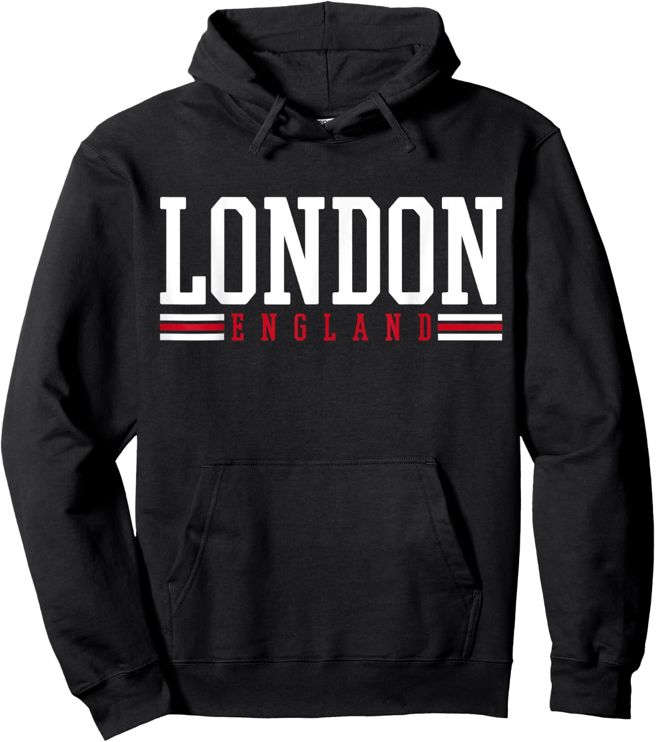 England Gifts London Black -Adults -Kids Classic Fit Short Sleeve Hoodie - Hoodie | Black