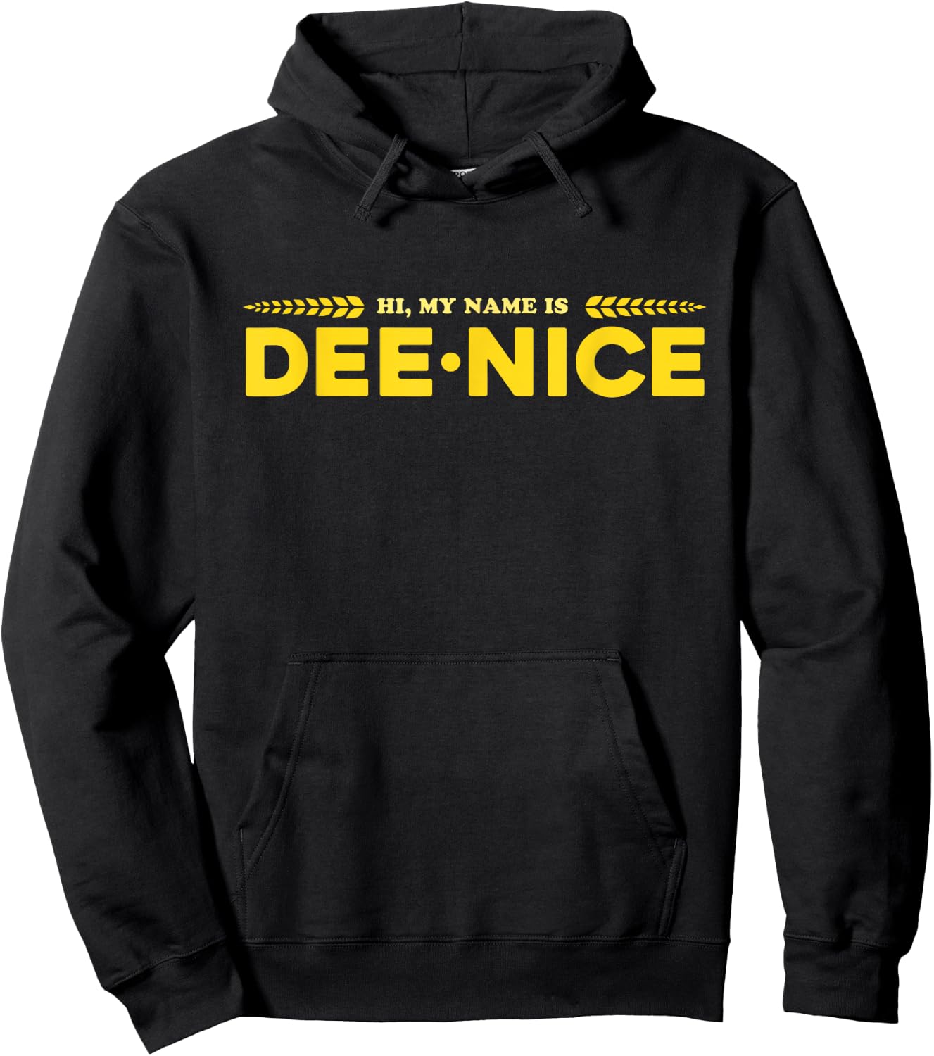 My Name Is Dee-nice | Denise Hoodie - Hoodie | Black