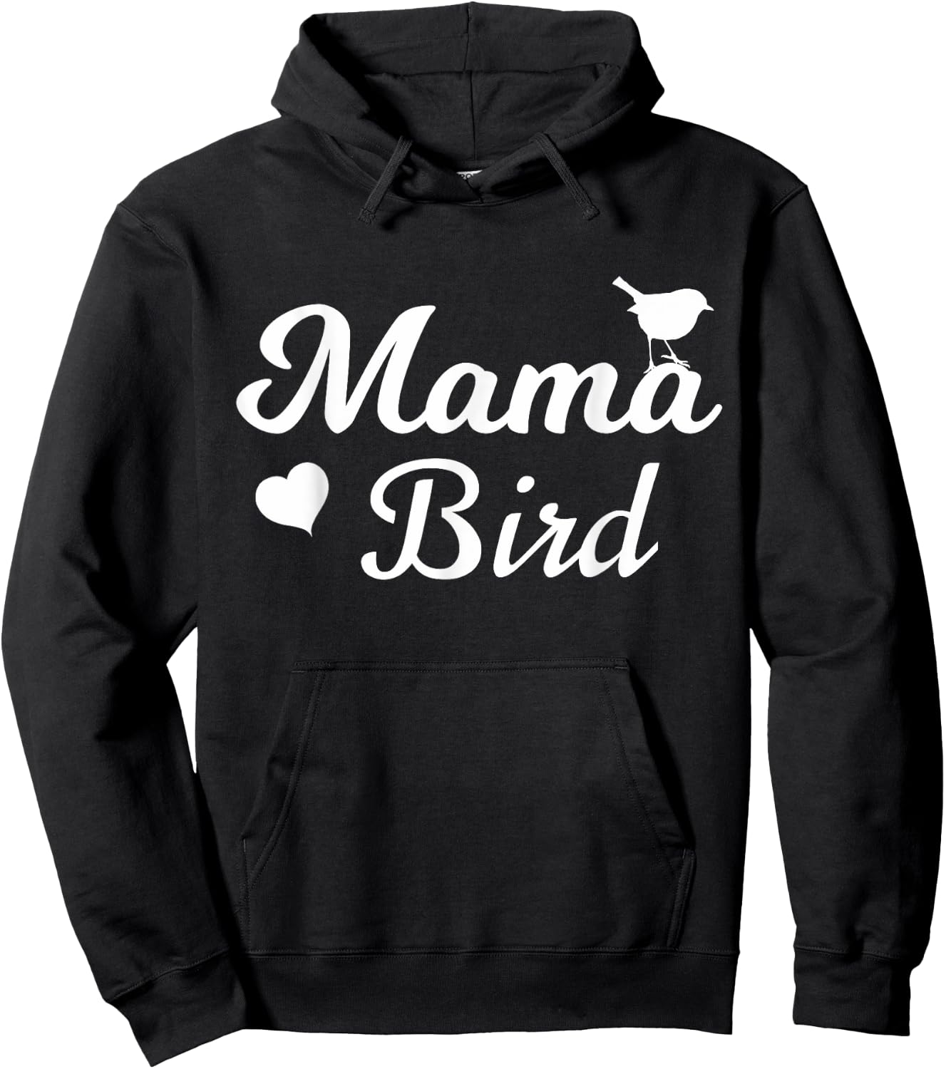 Mama Bird - Mothers Day Gift Hoodie - Hoodie | Black