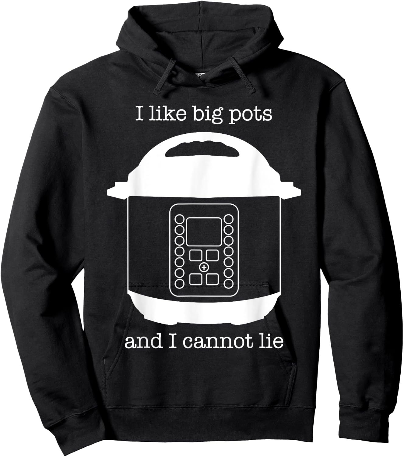 Instant Cook Pot Funny Shirt Hoodie - Hoodie | Black
