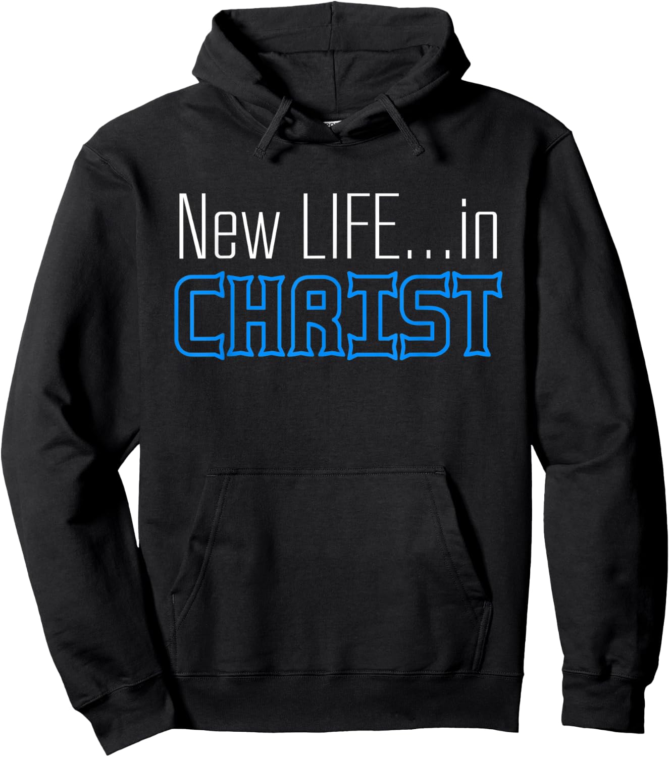 New Life In Christ Custom Designed Hoodie - Hoodie | Black