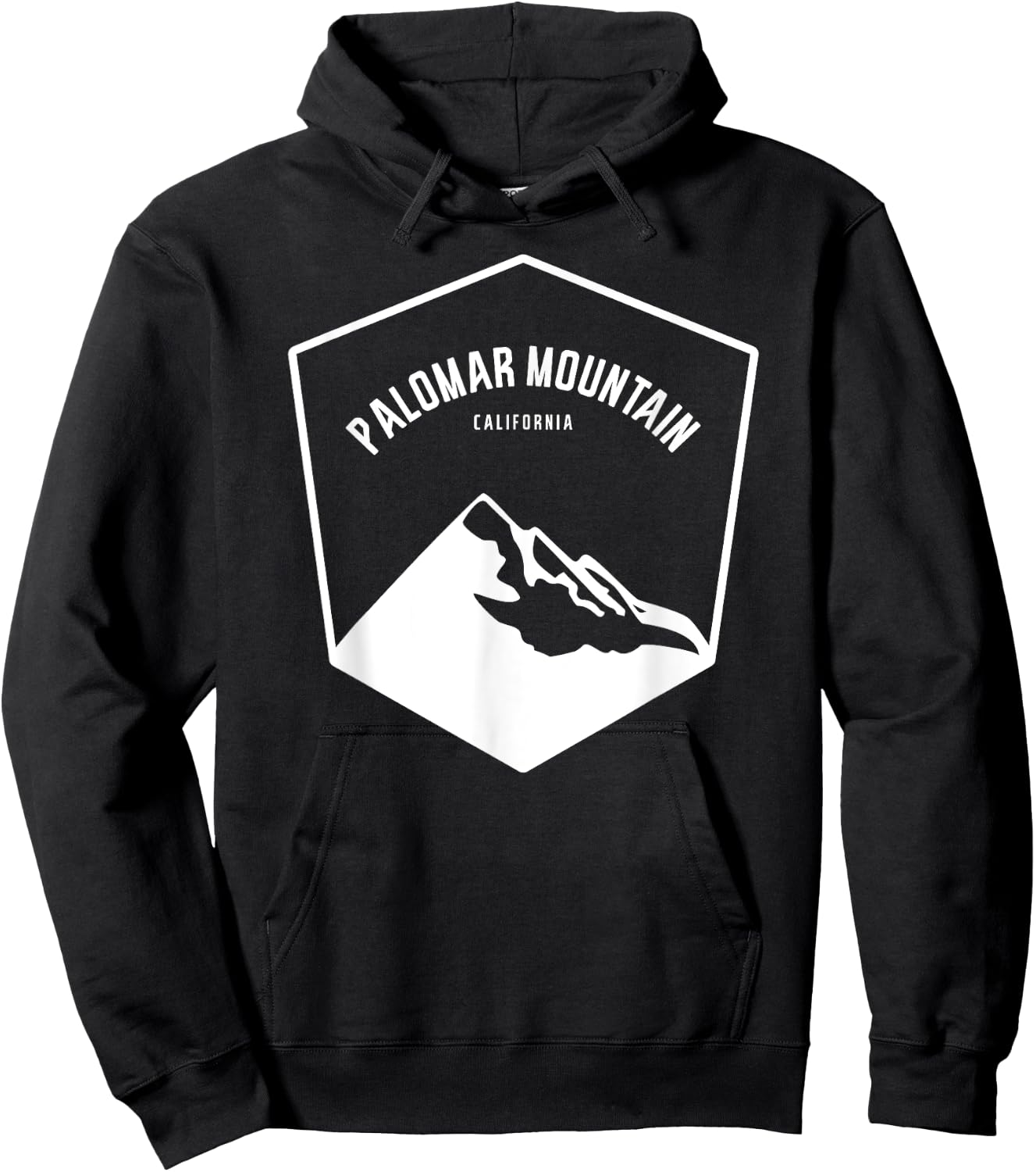 Palomar Mountain California Shirt Hoodie - Hoodie | Black