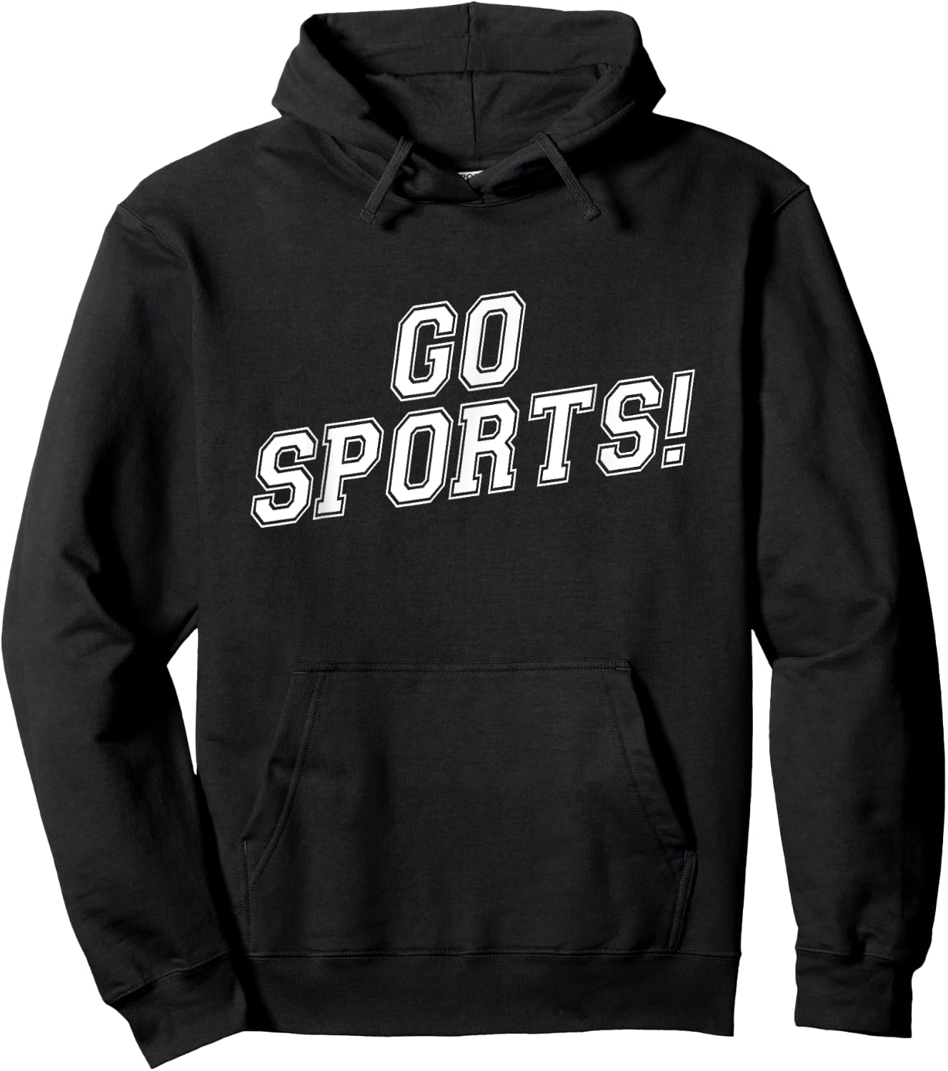 Go Sports! - Funny Hoodie - Hoodie | Black