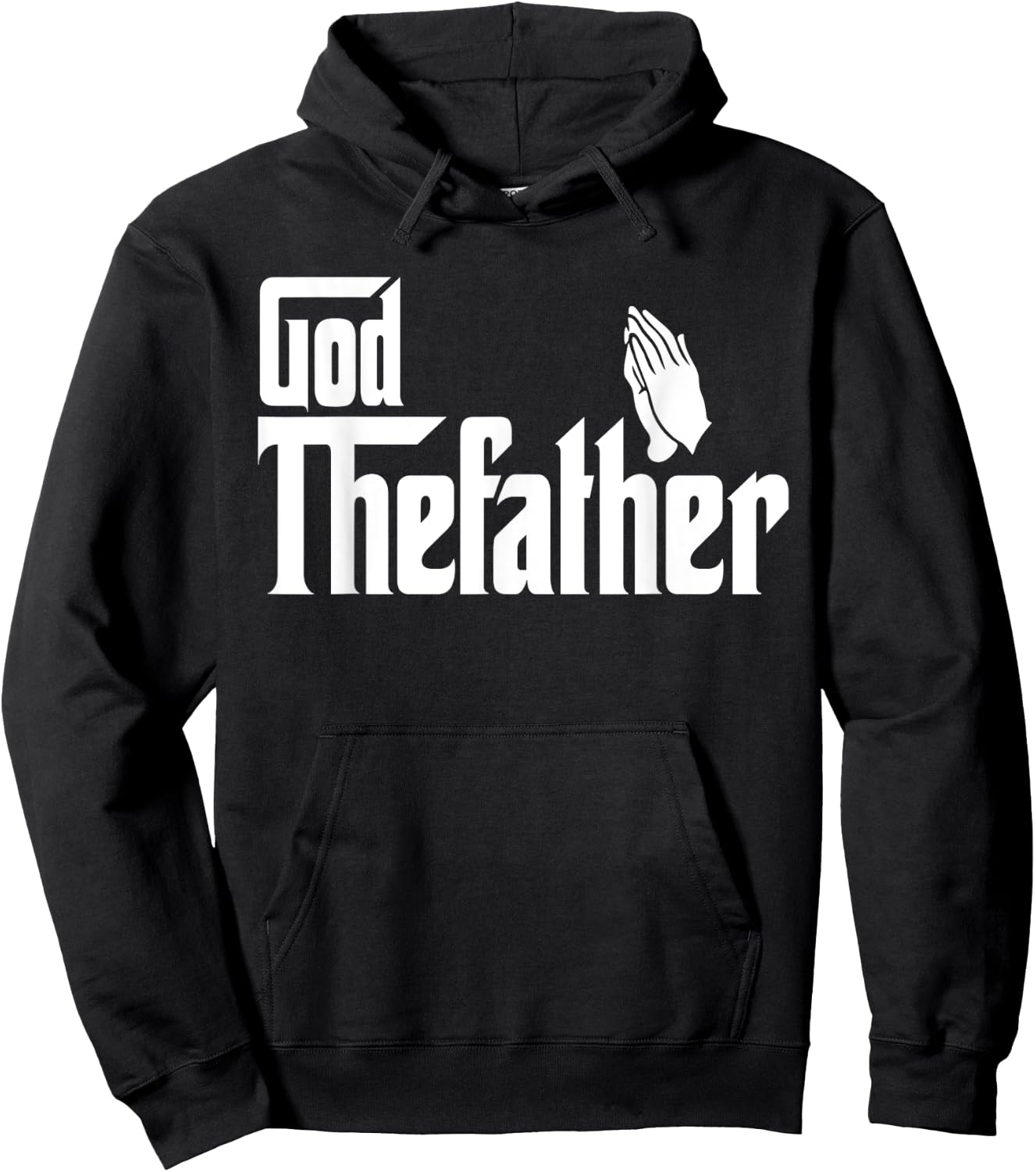 Jesus Christian | Christian God The Father T Shirt Hoodie - Hoodie | Black