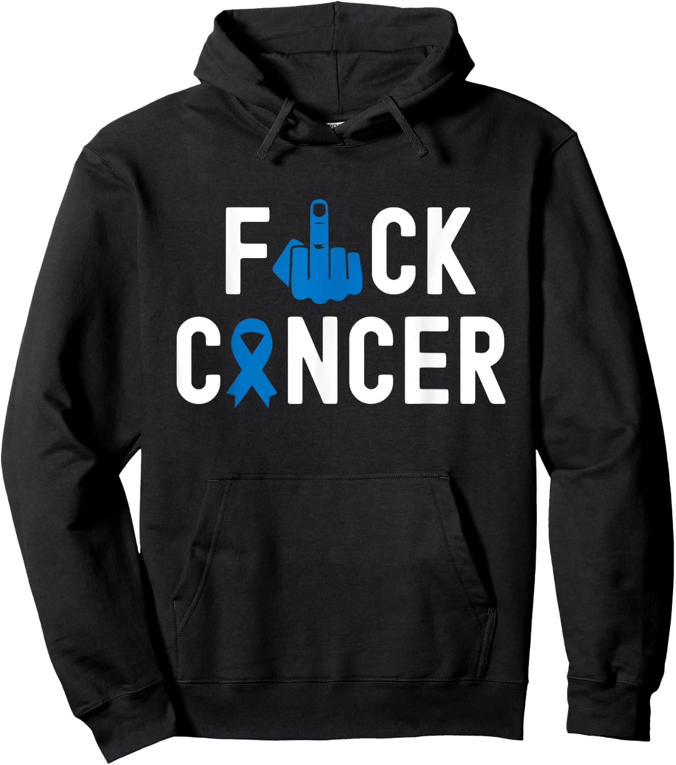 Fuck Cancer - Awareness Shirt For Cancer Survivor Hoodie - Hoodie | Black