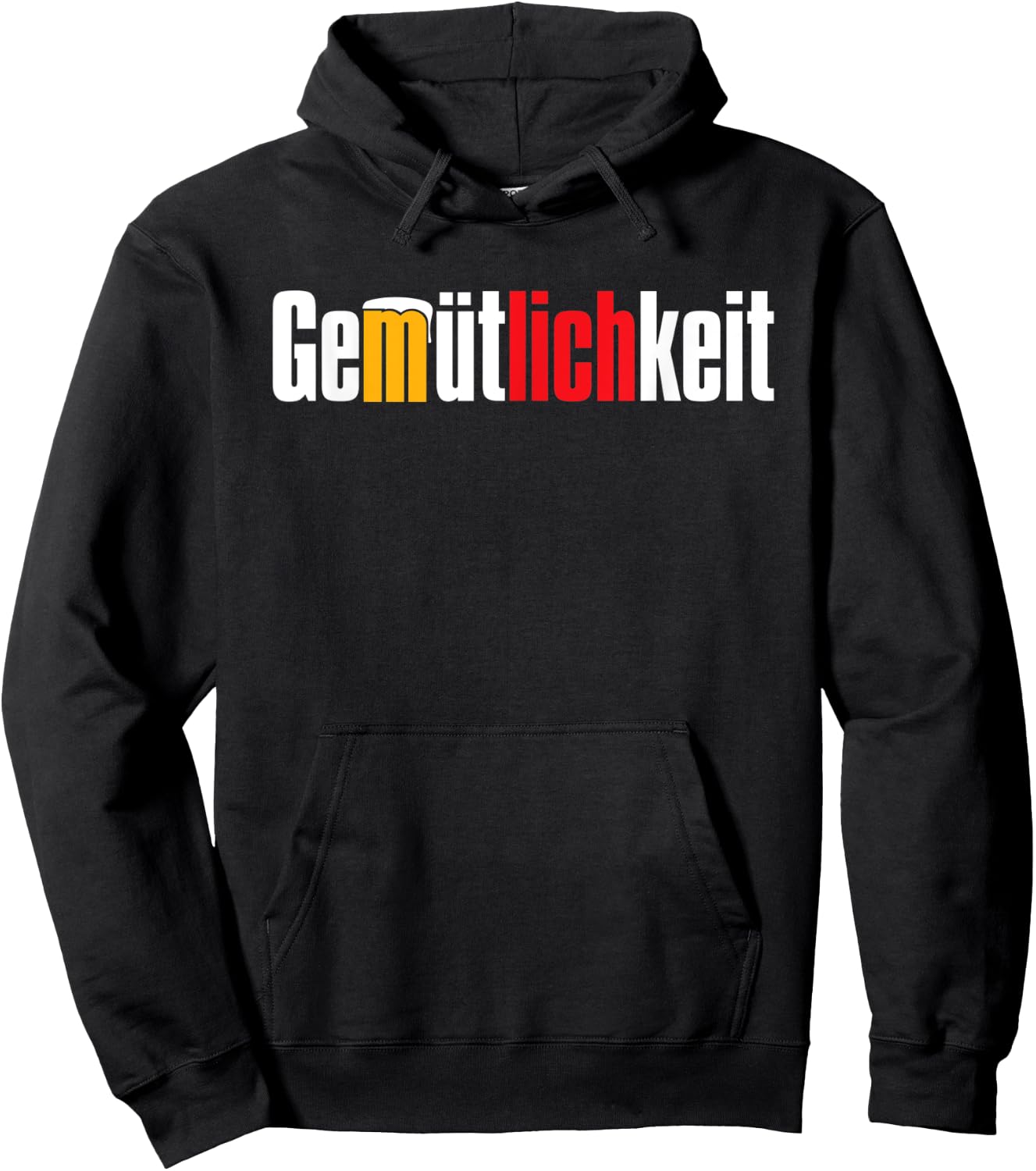 Gemütlichkeit Beer Friendly Hoodie - Hoodie | Black