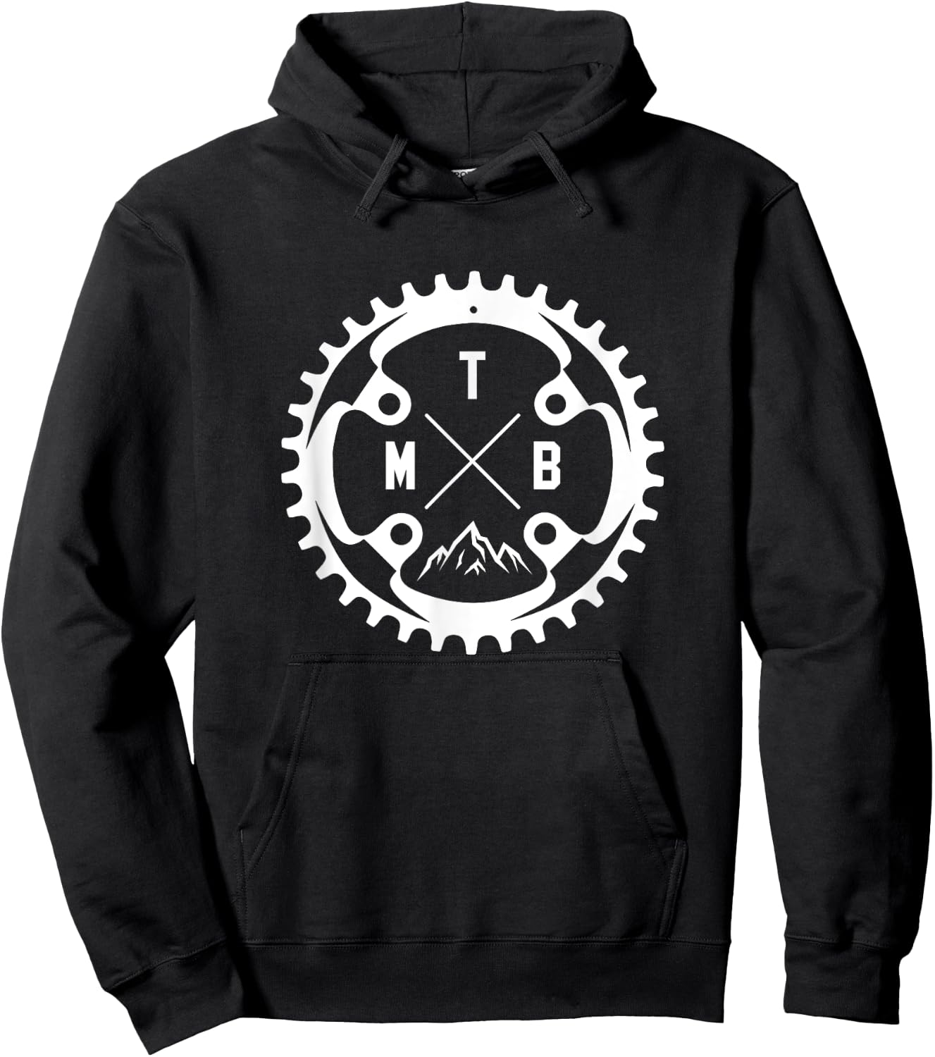 Mountain Bike Shirt MTB Downhill Biking Biker Gift Hoodie - Hoodie | Black