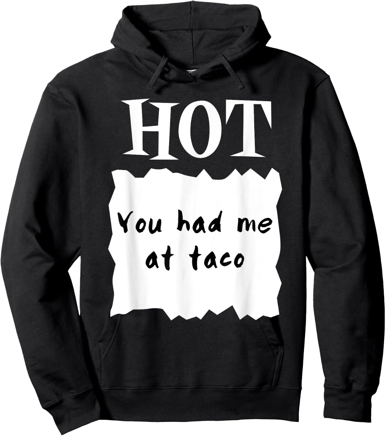 HOT SAUCES Group Halloween Costumes TACO SAUCE shirt Hoodie - Hoodie | Black