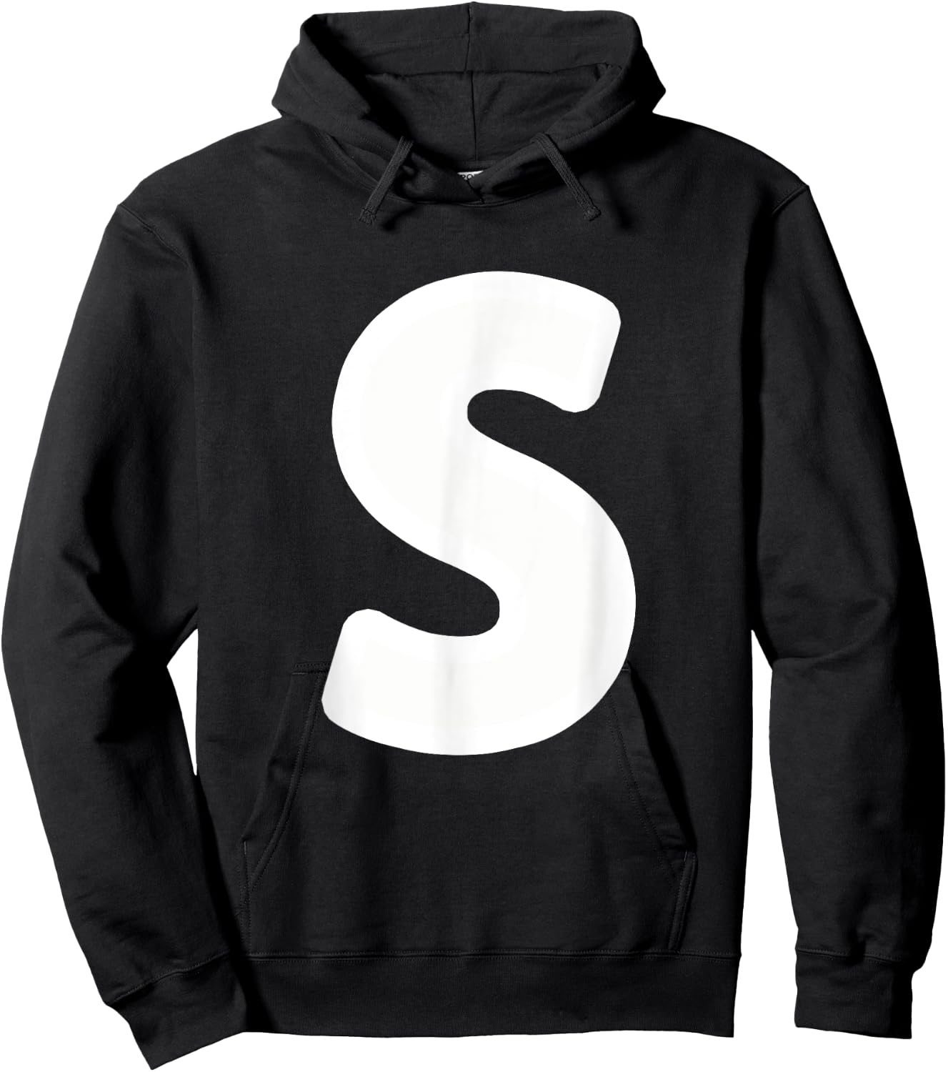 Letter S Lowercase for Halloween ABC Letter S Hoodie - Hoodie | Black