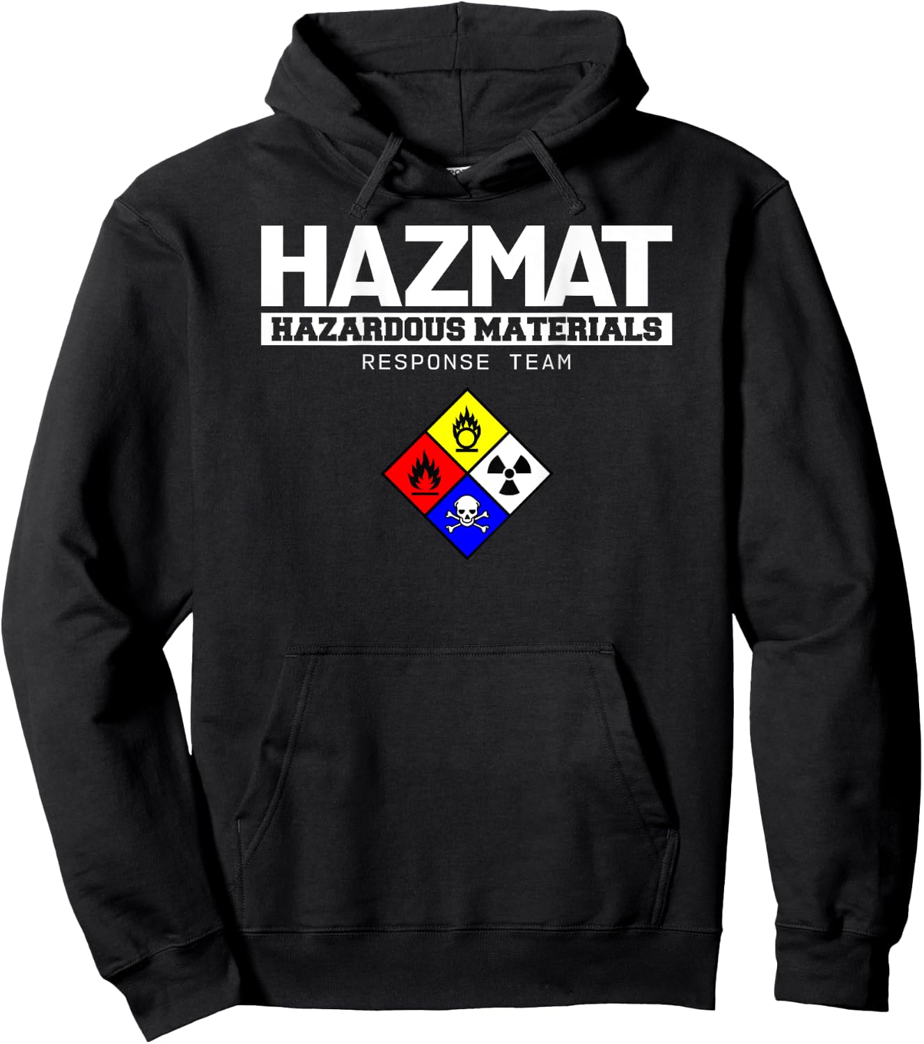 HAZMAT Hazardous Material Response Team Technician Hoodie - Hoodie | Black