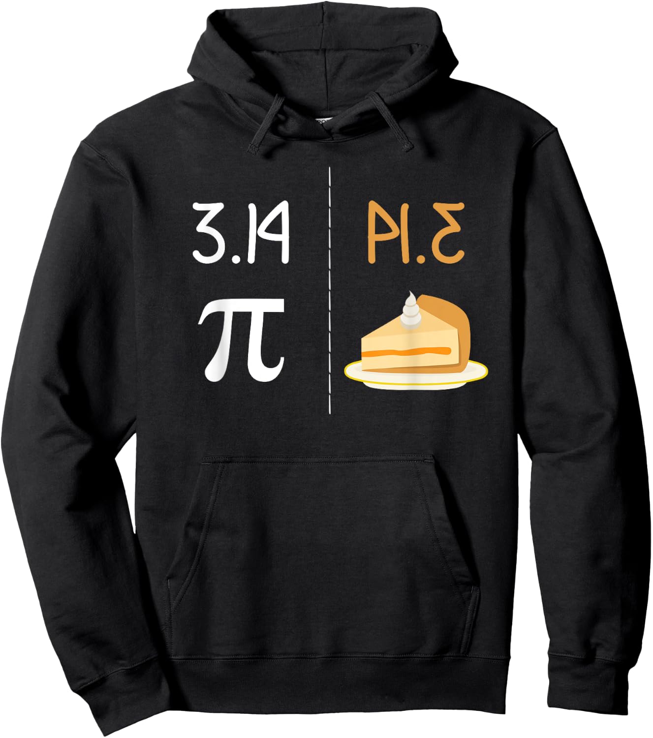 Funny Thanksgiving Pie 314 Apple Pumpkin Pi Math Twist Hoodie - Hoodie | Black