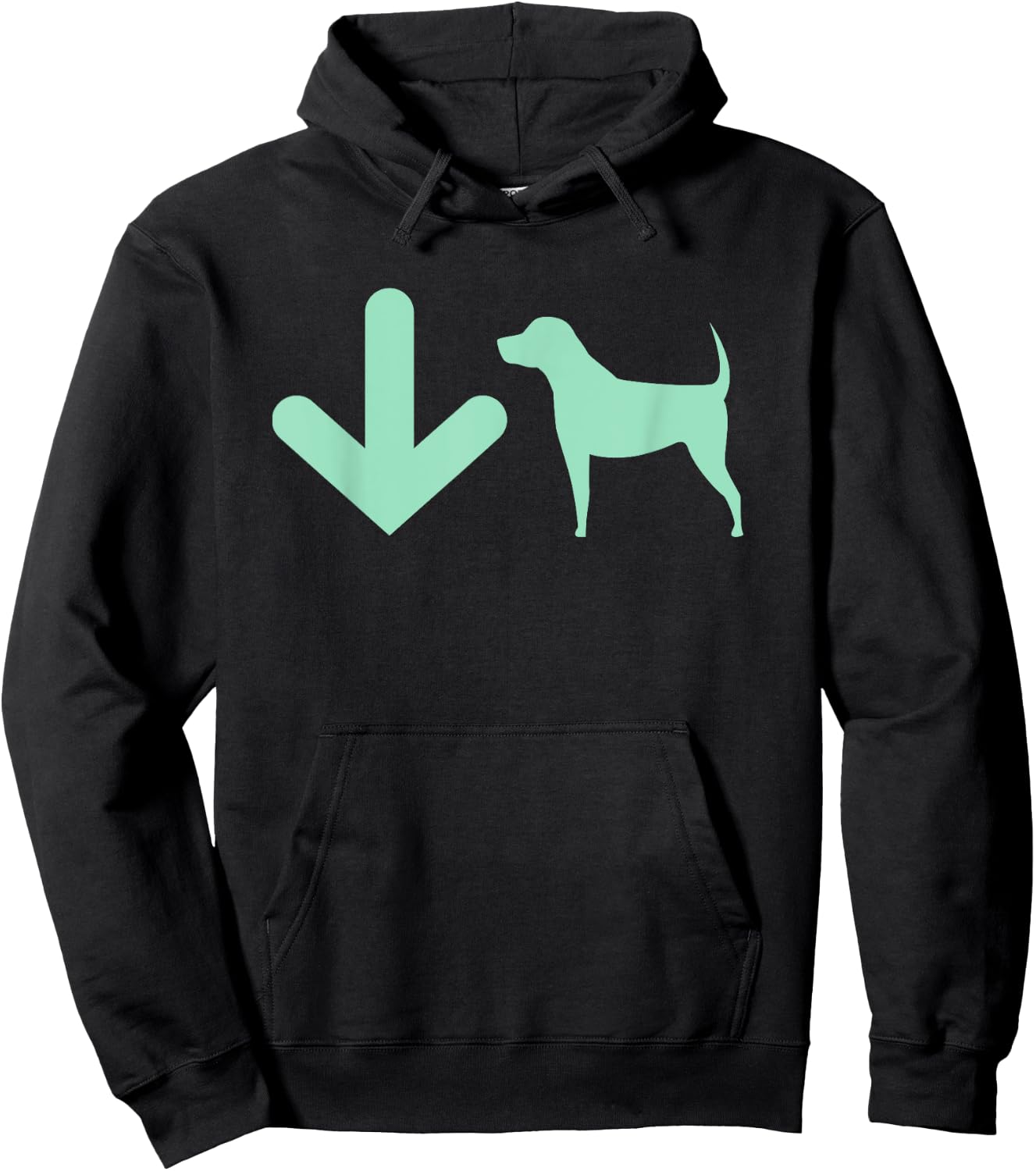 Yoga Dog - Yoga Down Dog Shirt - Downward Dog Funny Hoodie - Hoodie | Black