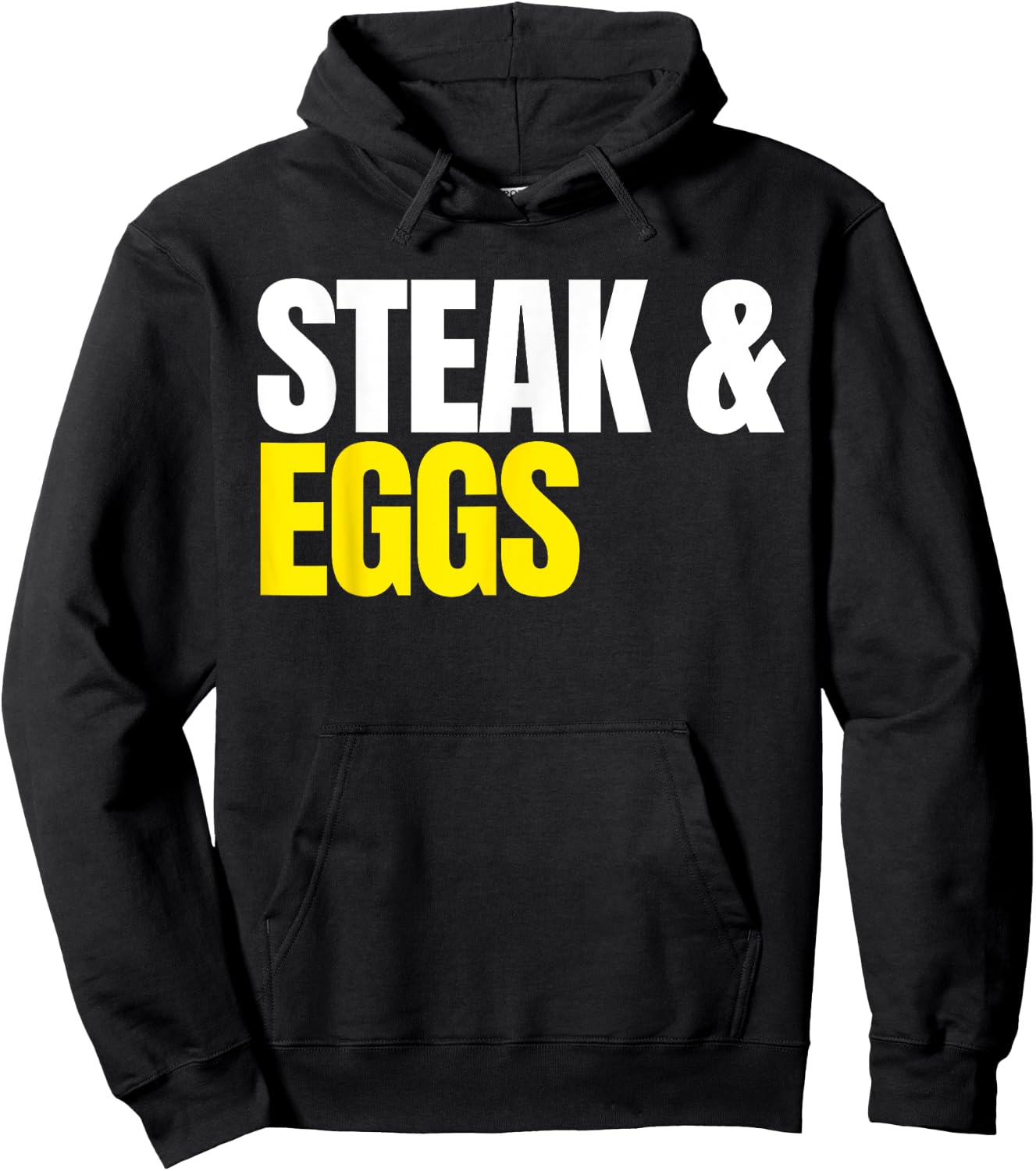 Steak and Eggs Hoodie - Hoodie | Black