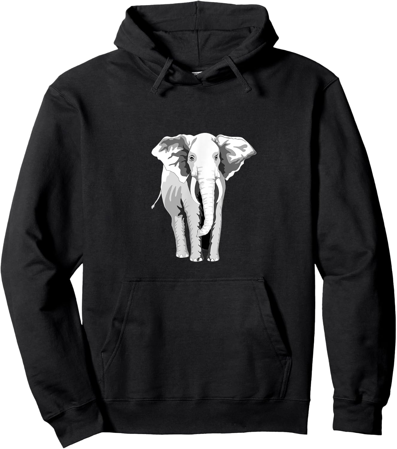 White Elephant Gift Hoodie - Hoodie | Black