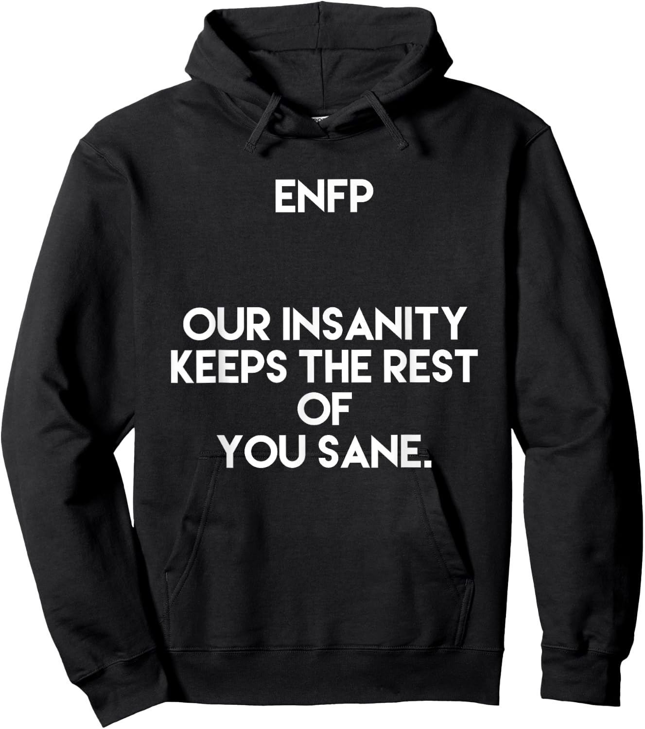 ENFP Personality Funny Hoodie - Hoodie | Black