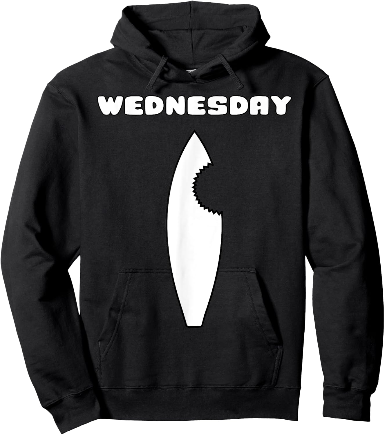 Days of the Week , Costume, Shark Hoodie - Hoodie | Black