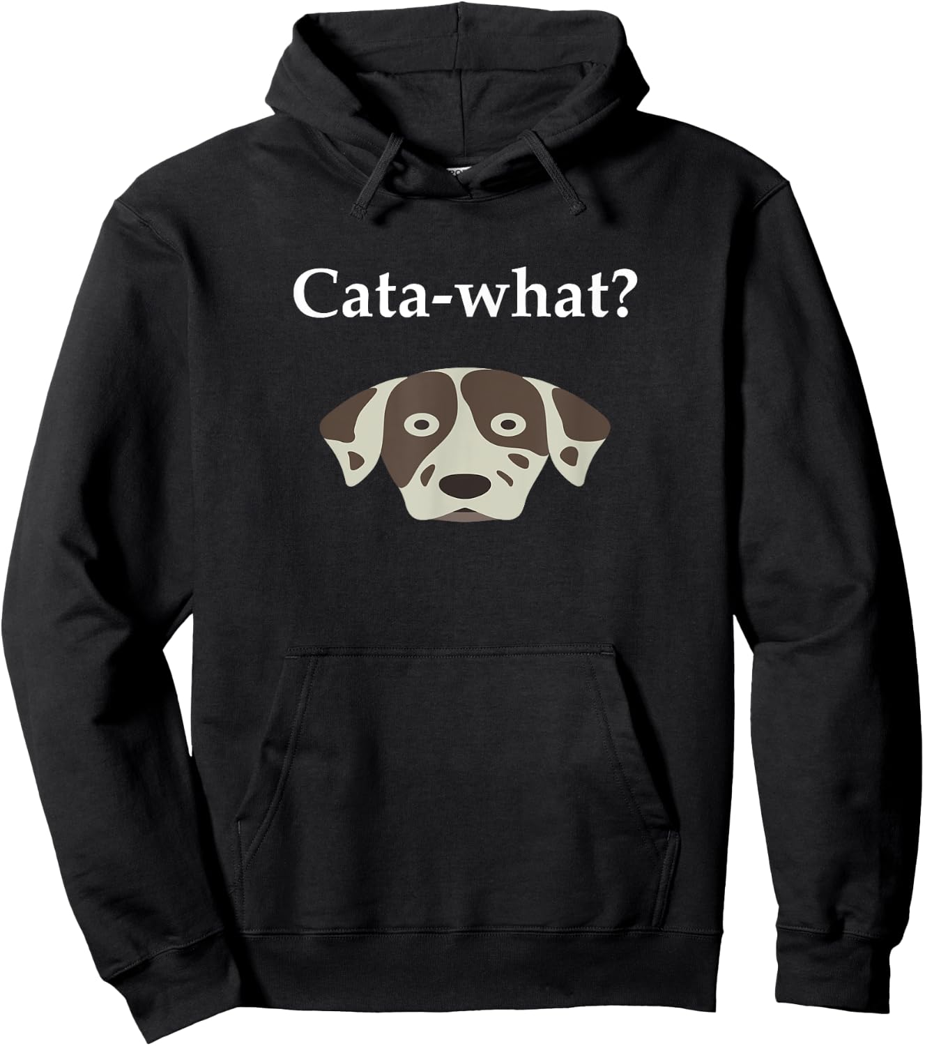 Cata-What Catahoula Leopard Dog Shirt Hoodie - Hoodie | Black