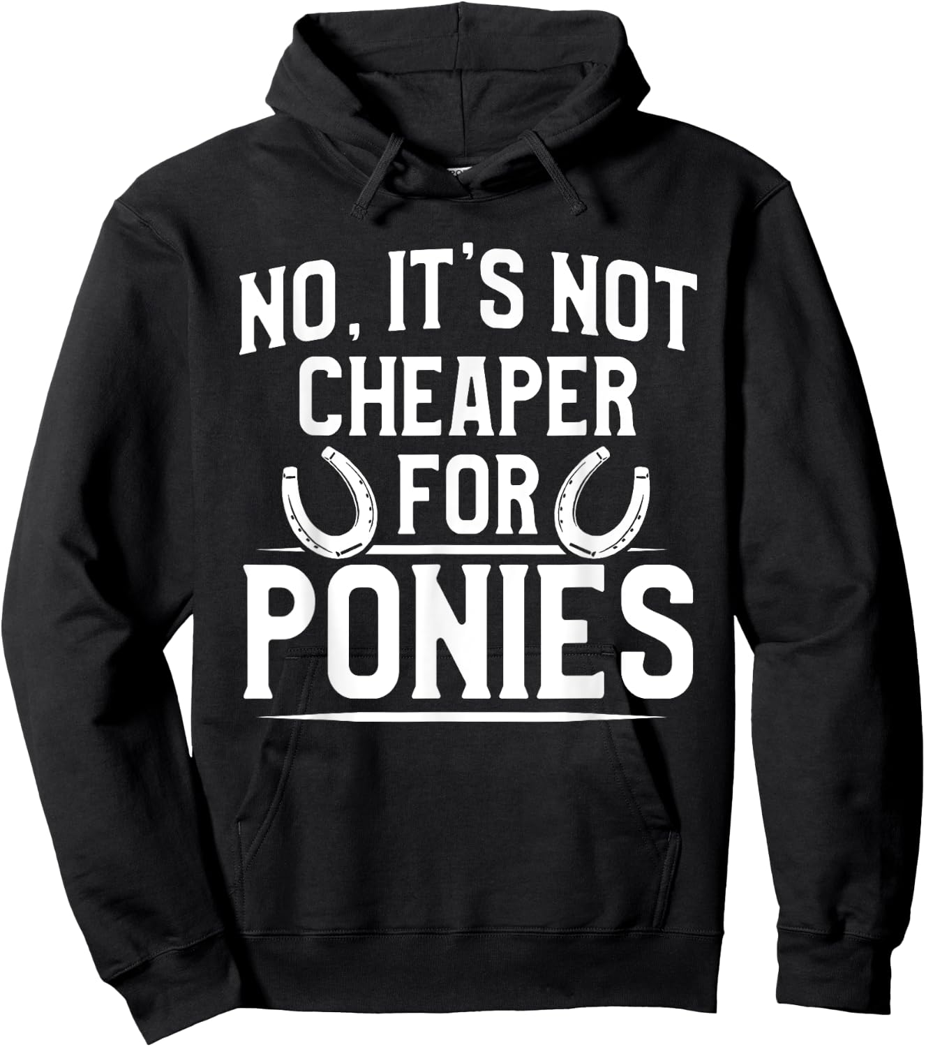 Farrier Cheaper Horseshoe Hoof Trimming Equine Shoeing Hoodie - Hoodie | Black