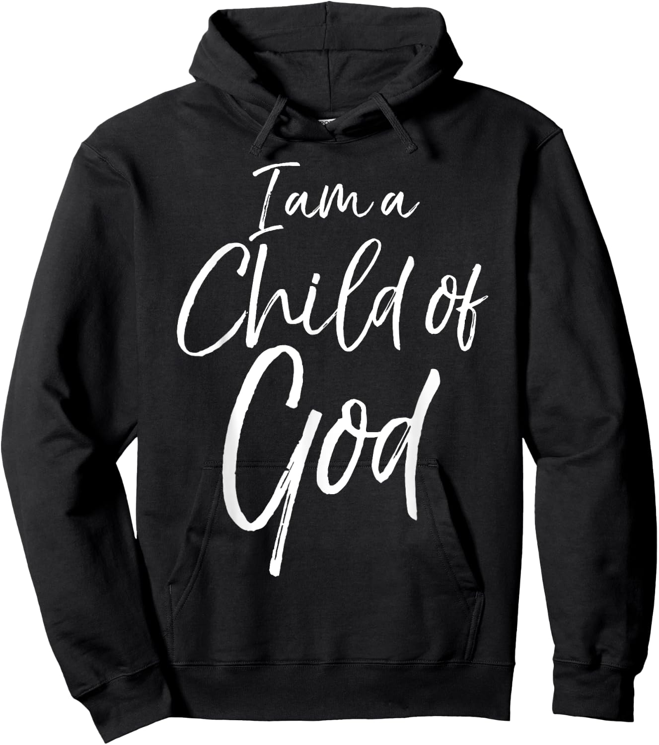 I am a Child of God Shirt Cute Christian Daughter Son of God Hoodie - Hoodie | Black