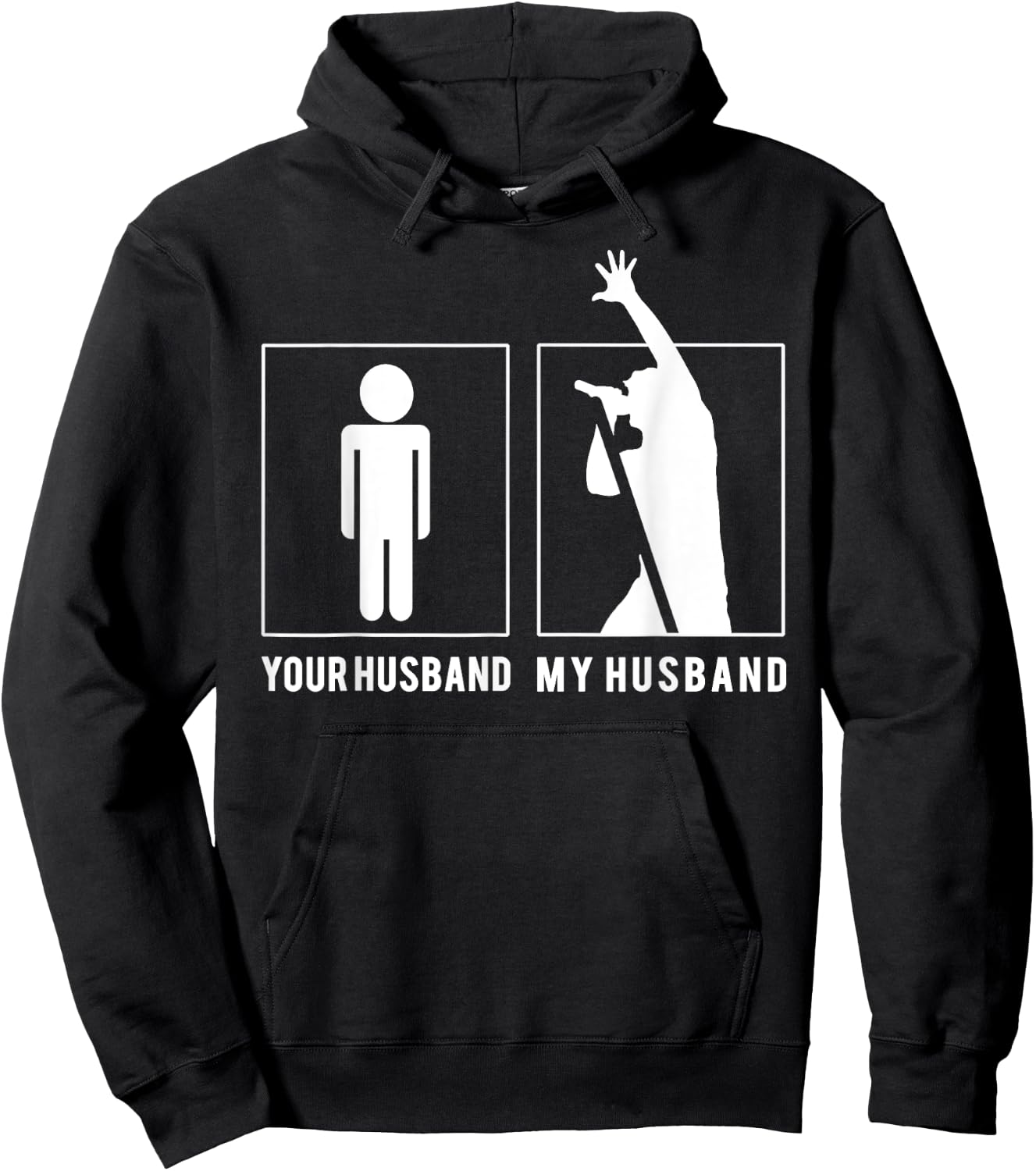 Vocalist - Your Husband - My Husband T Shirts Hoodie - Hoodie | Black