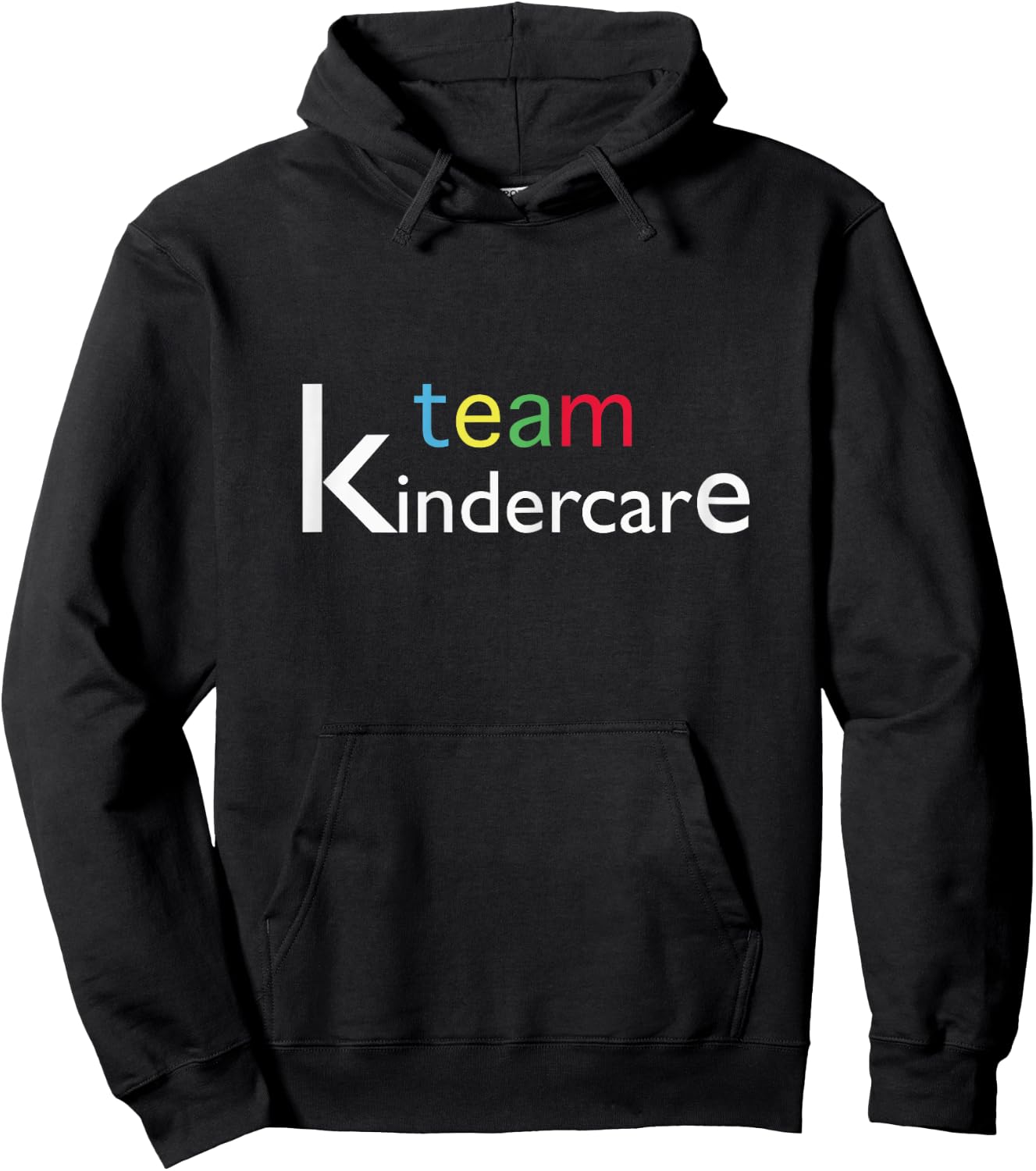 team kindercare Teacher Back To School Shirt Hoodie - Hoodie | Black