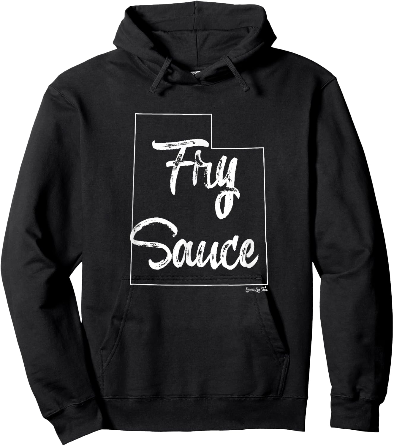Fry Sauce Utah Salt Lake City Hoodie - Hoodie | Black