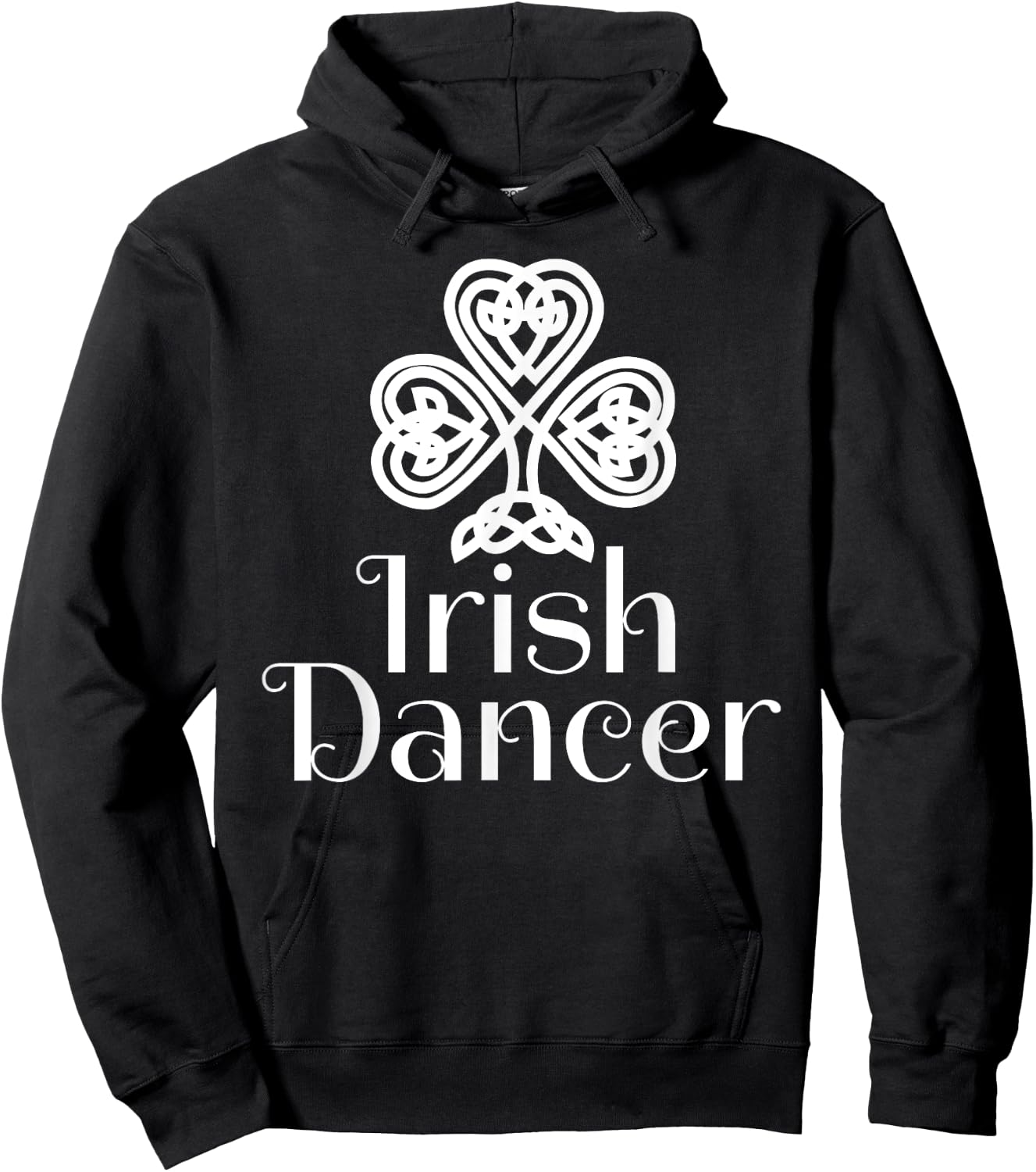 Irish Dance & Irish Stepdance Shirts Irish Dancer Celtic Knot Dance Black -Youth Classic Fit Short Sleeve Size 6 Hoodie - Hoodie | Black