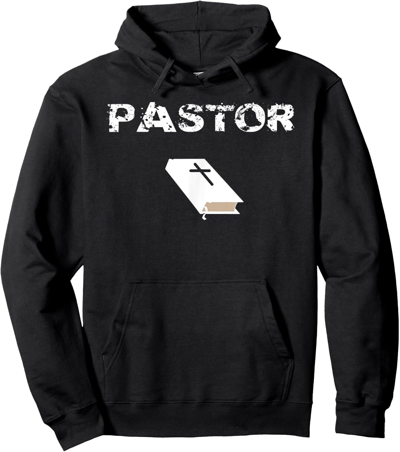 Church Pastor T Shirt Gift Church Leader Clergy Pastoral Hoodie - Hoodie | Black