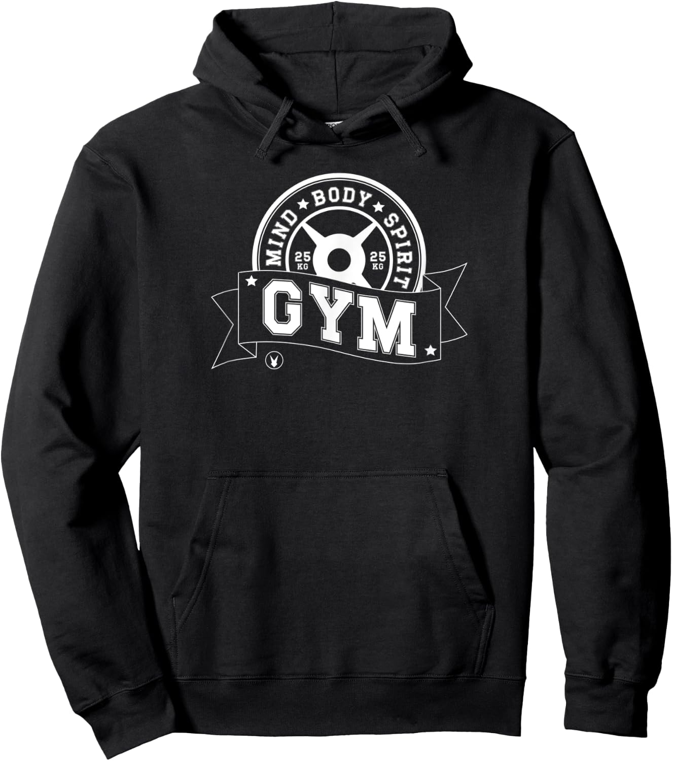 GYM C767 Gym Rabbit Workout Fitness MMA Motivation Hoodie - Hoodie | Black