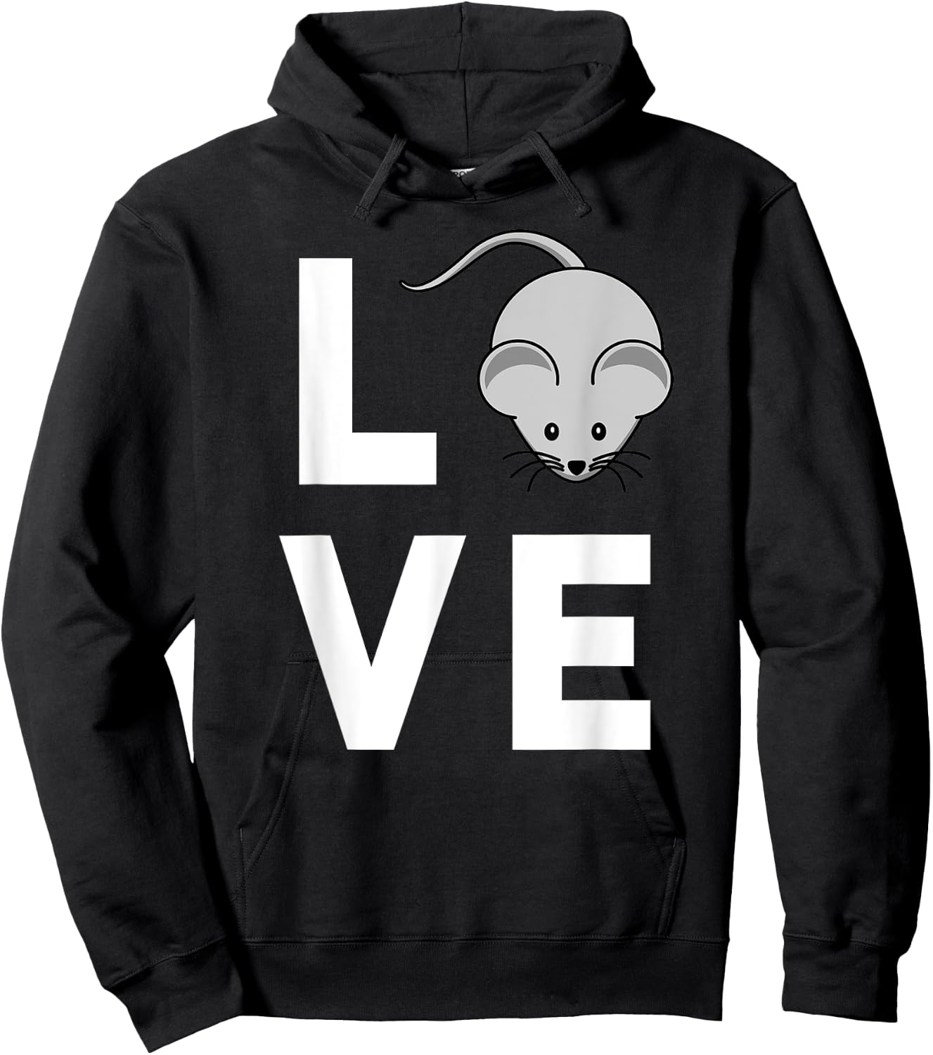 Mouse Lab Rat Lover Funny Mothers Day Gift Cute Hoodie - Hoodie | Black