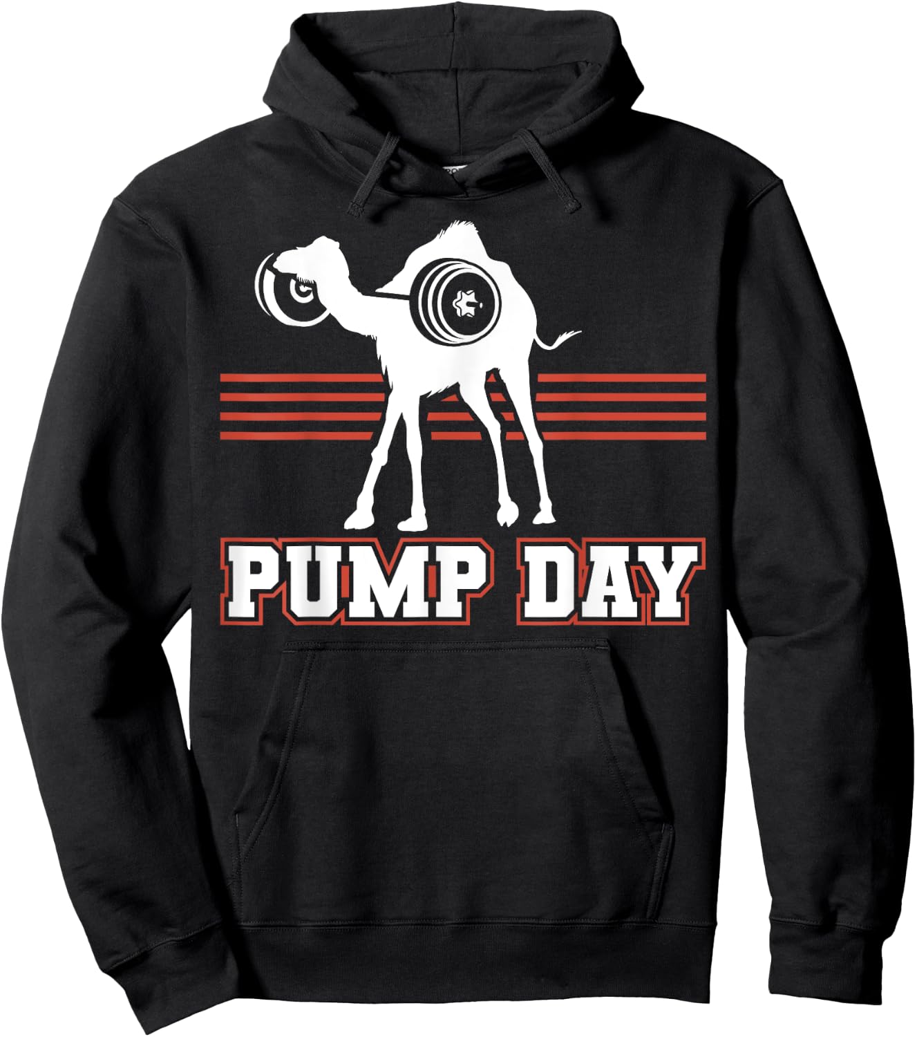 Workout Hump Pump Day Camel Gift Weight Lifters Hoodie - Hoodie | Black