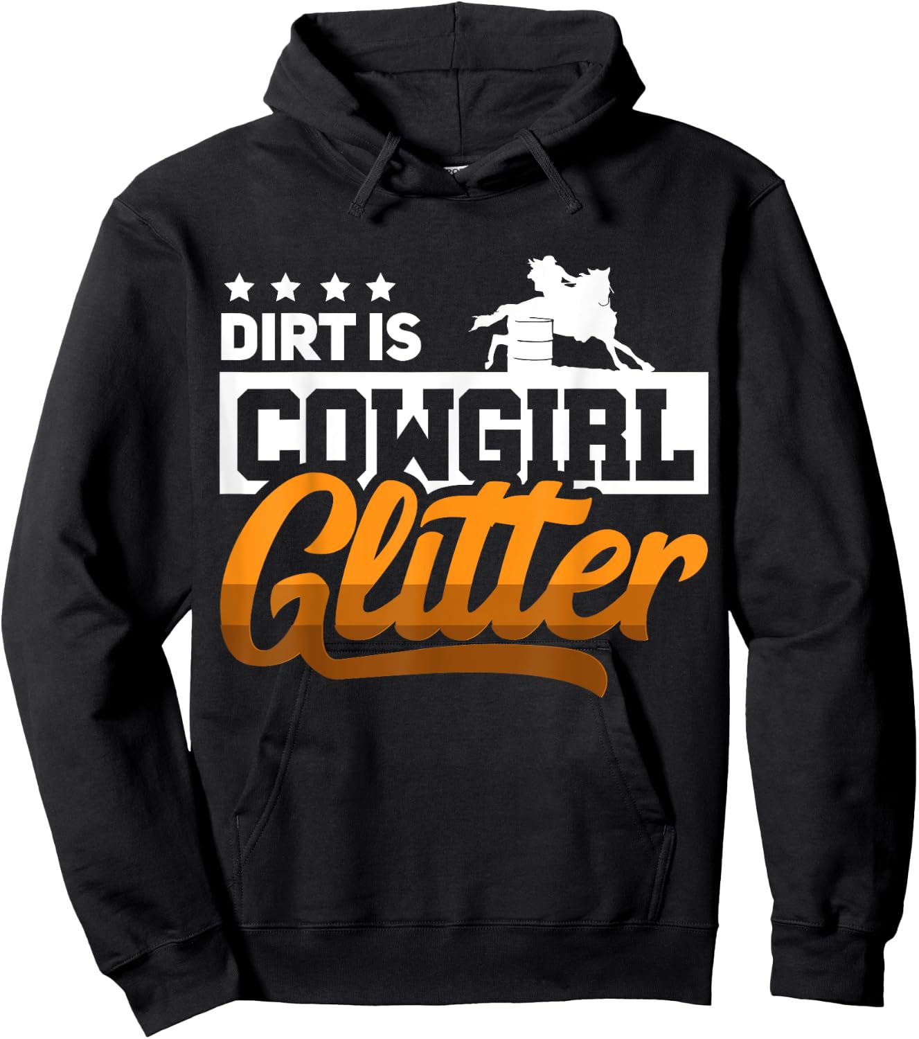 Barrel Race Horse Racer - Barrel Racing Show Hoodie - Hoodie | Black