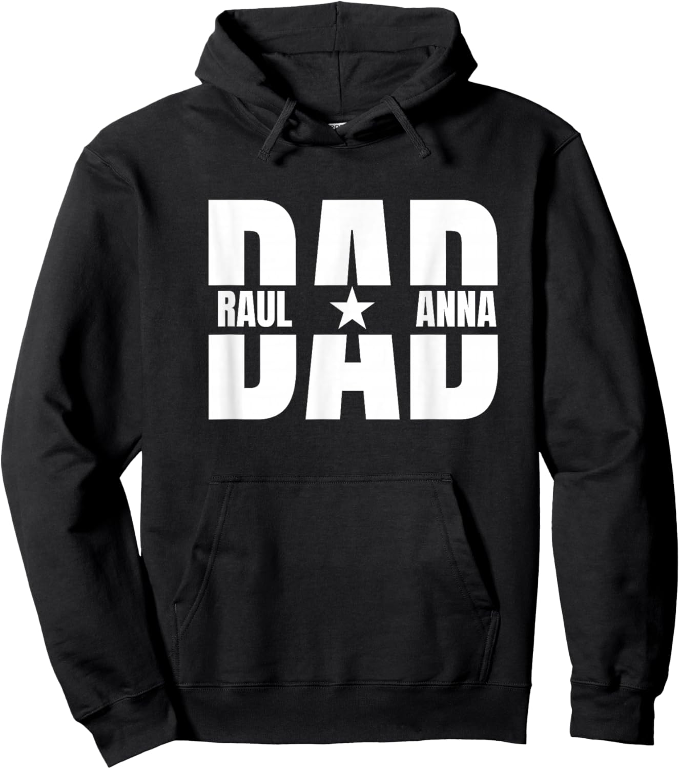 Dad Shirt Hoodie - Hoodie | Black